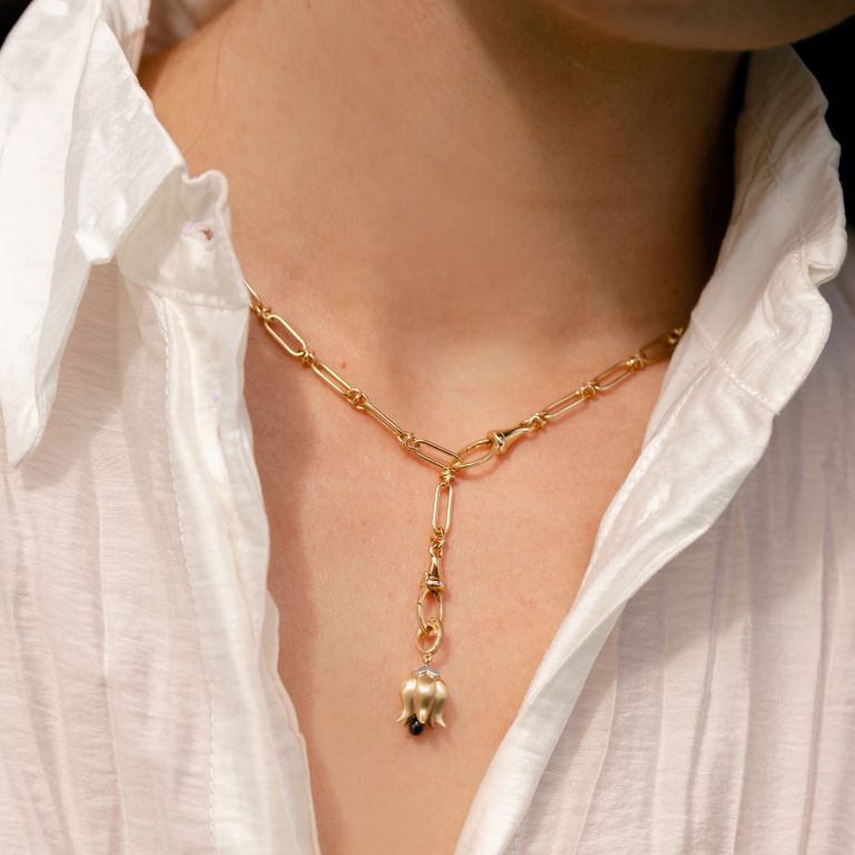 Tulips & Knuckle Necklace