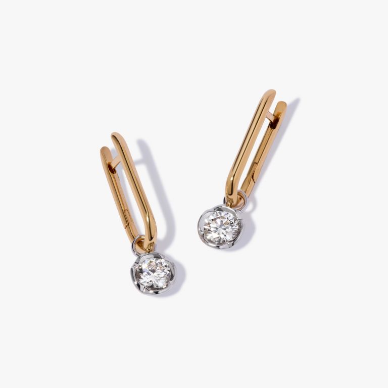 Knuckle & Whoopsie Daisy 1ct Diamond Earrings