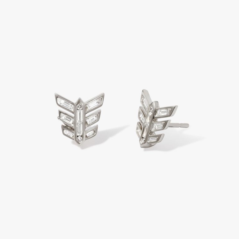 Flight Feather Arrow Earrings