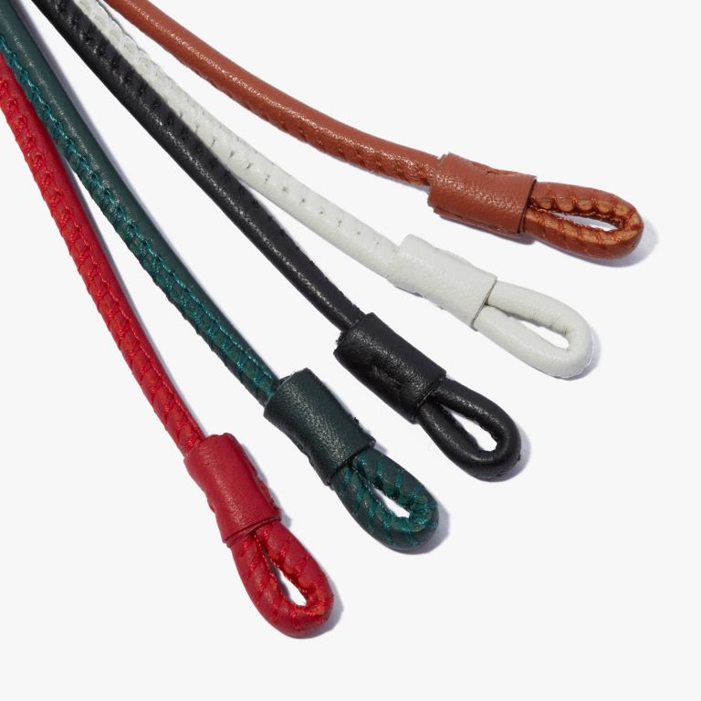Leather Gold Lovelink Bracelet