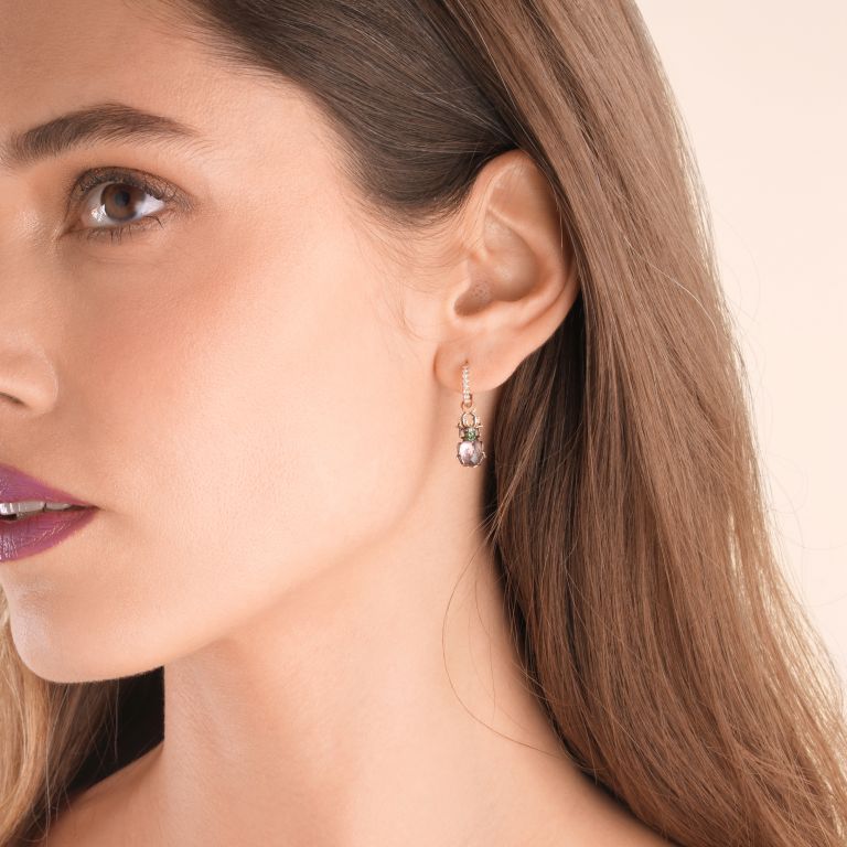 Beetle Earring Drops