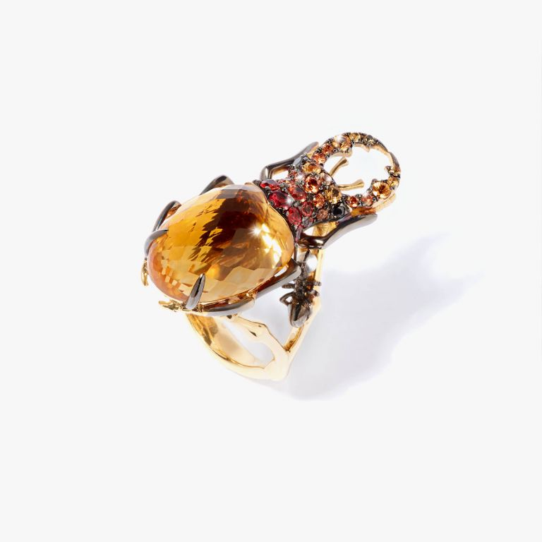 Mythology Beetle Ring