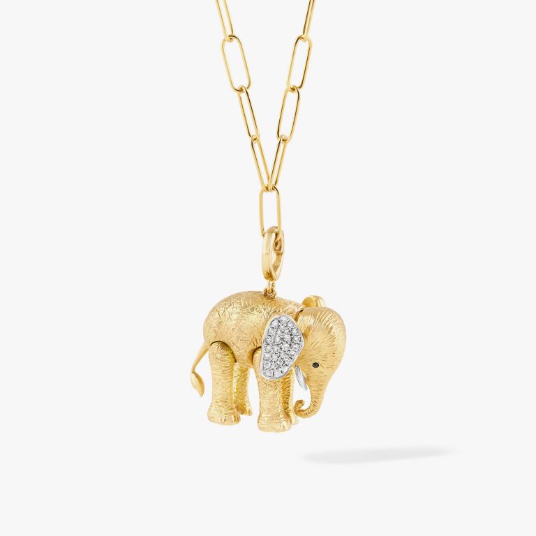 Mythology Elephant Charm Pendant