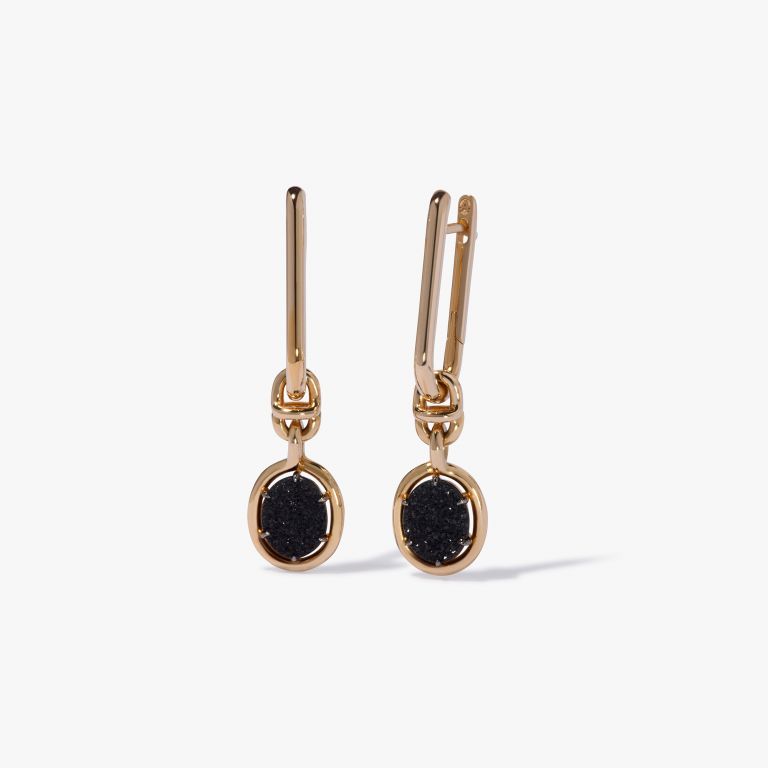 Knuckle Drusy Earrings