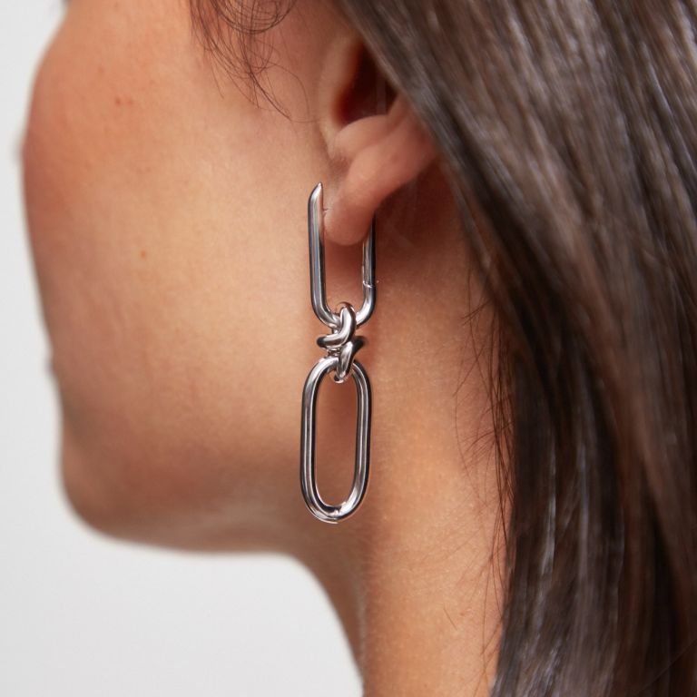 Knuckle Double Hoop Earrings