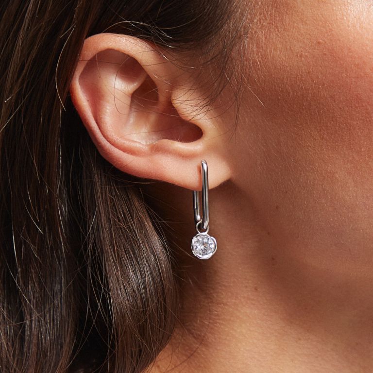 Knuckle & Whoopsie Daisy 1ct Diamond Earrings