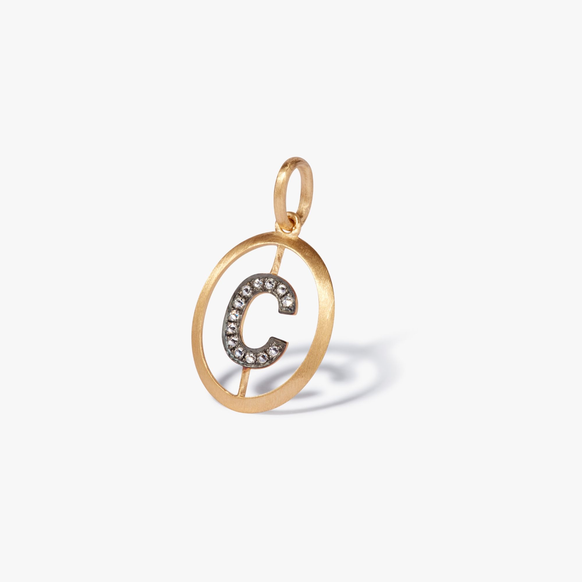 Initials C Pendant