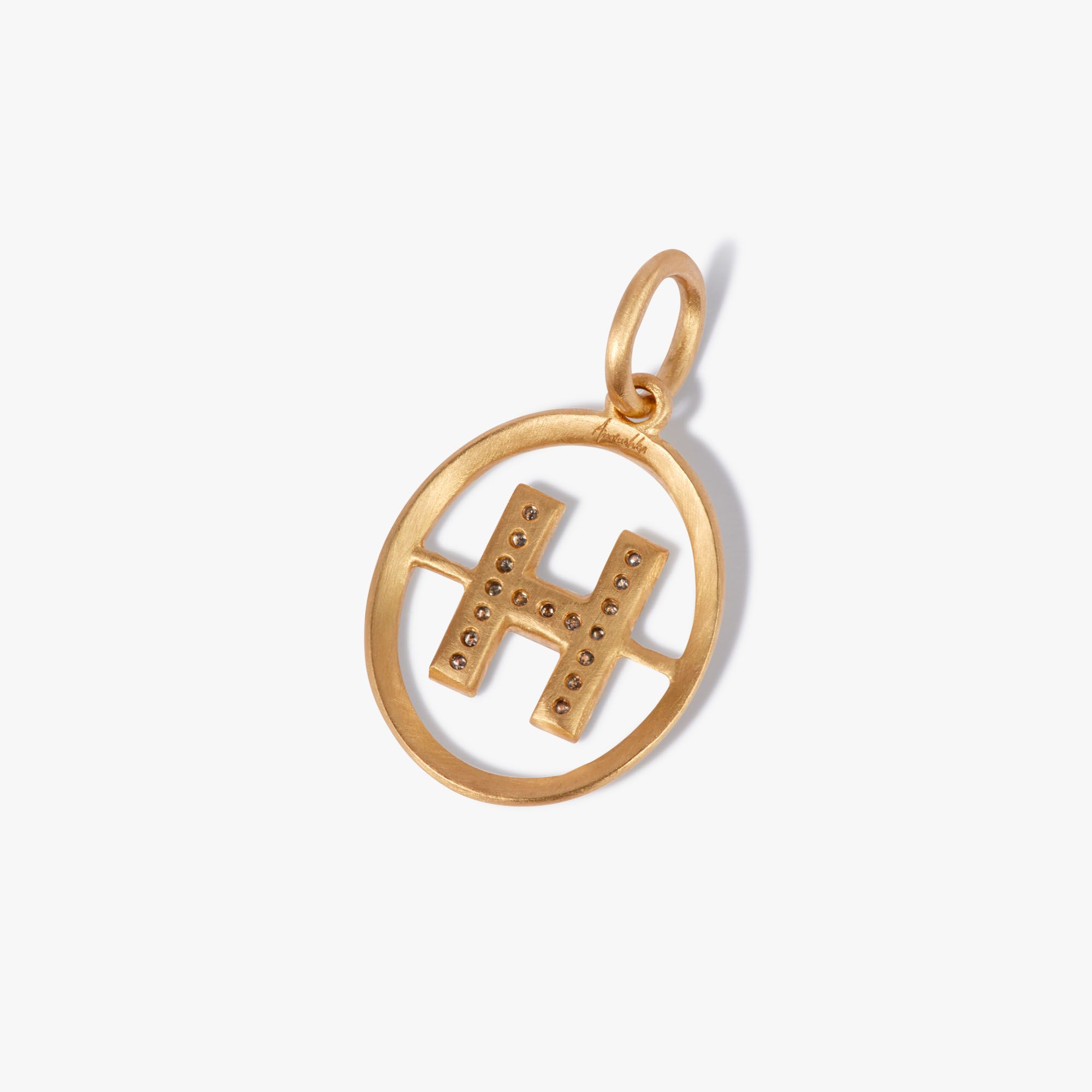 Initials H Pendant