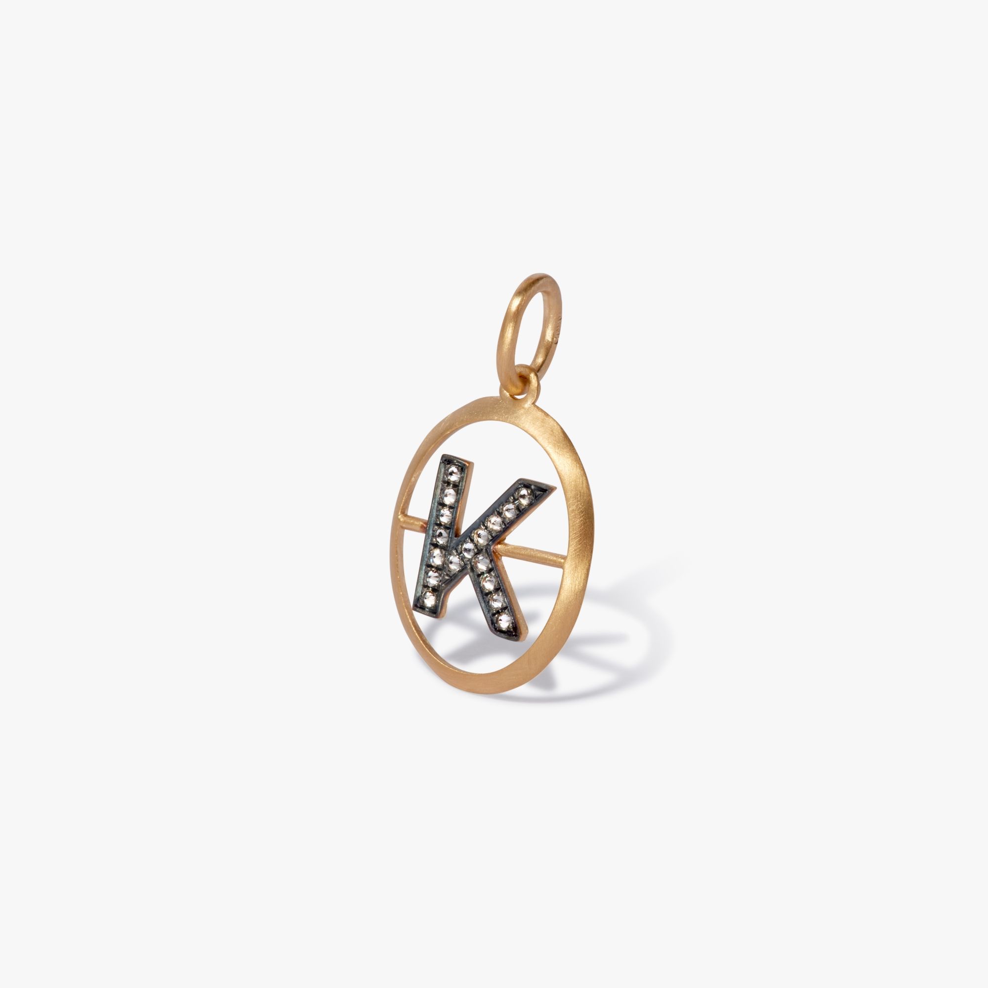 Initials K Pendant