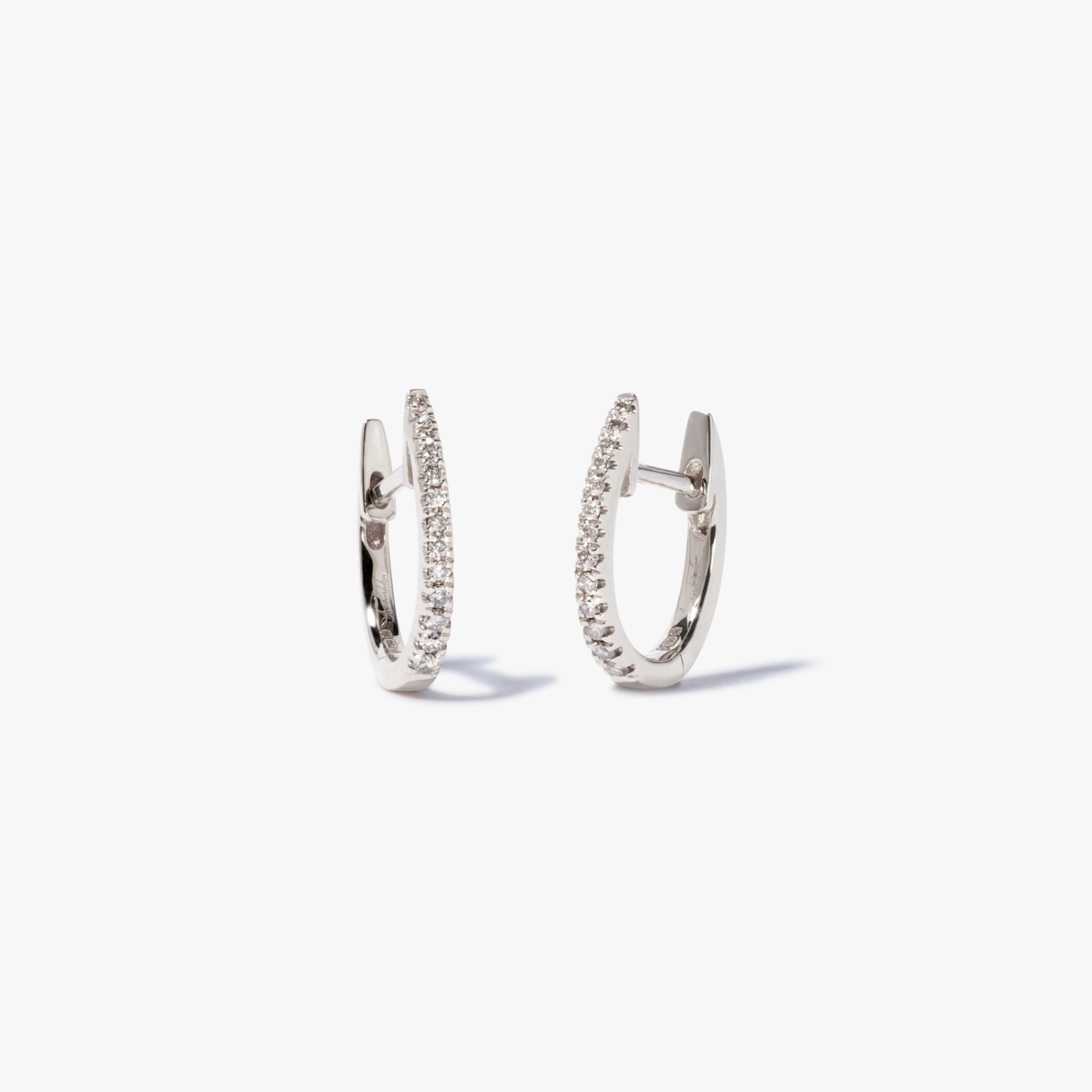 Eclipse Fine Hoop Earrings