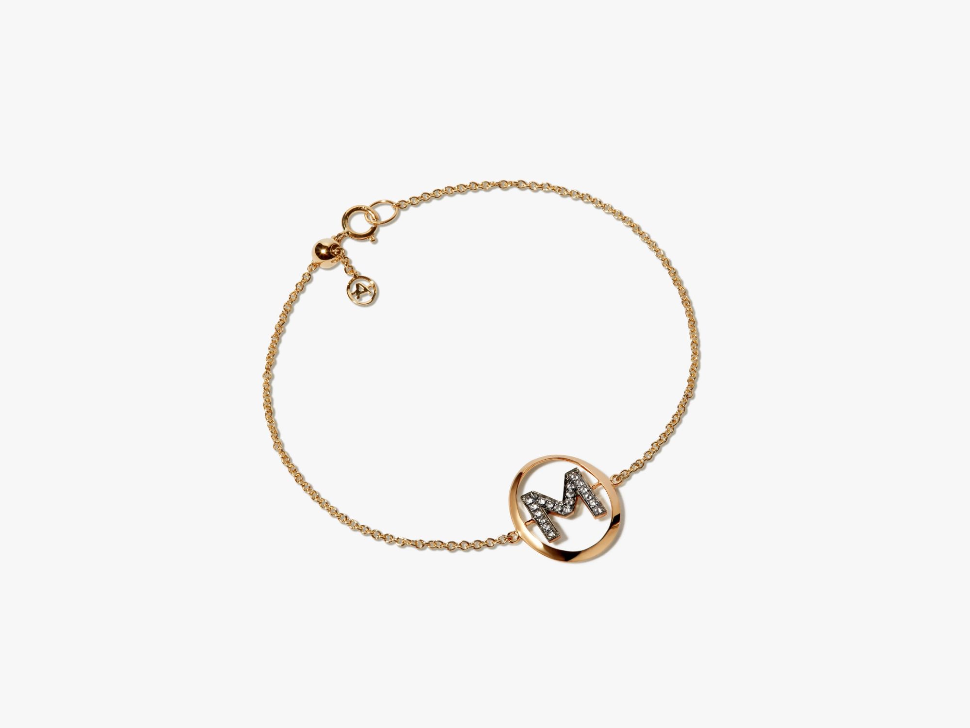 Initials M Bracelet