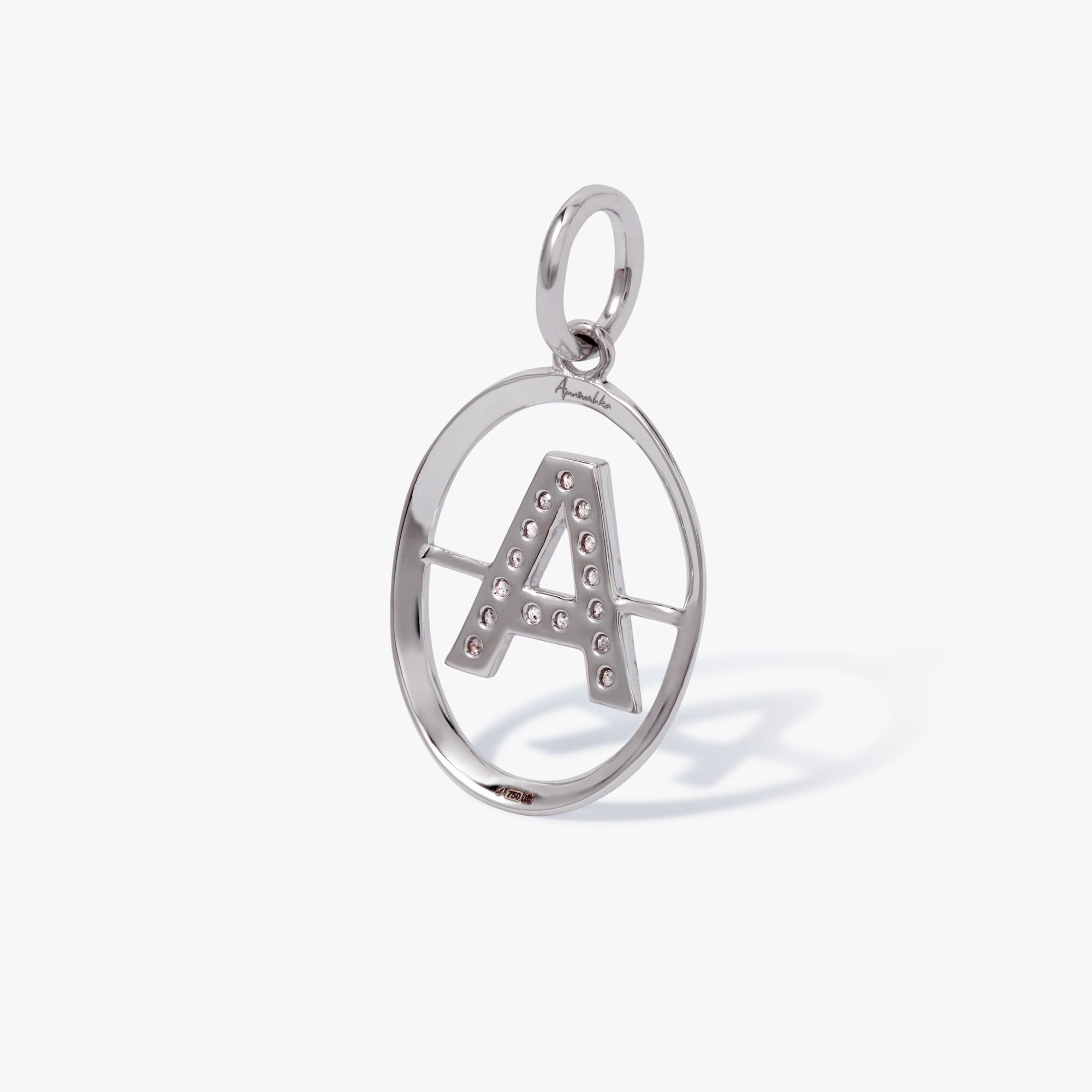 Initials A Pendant