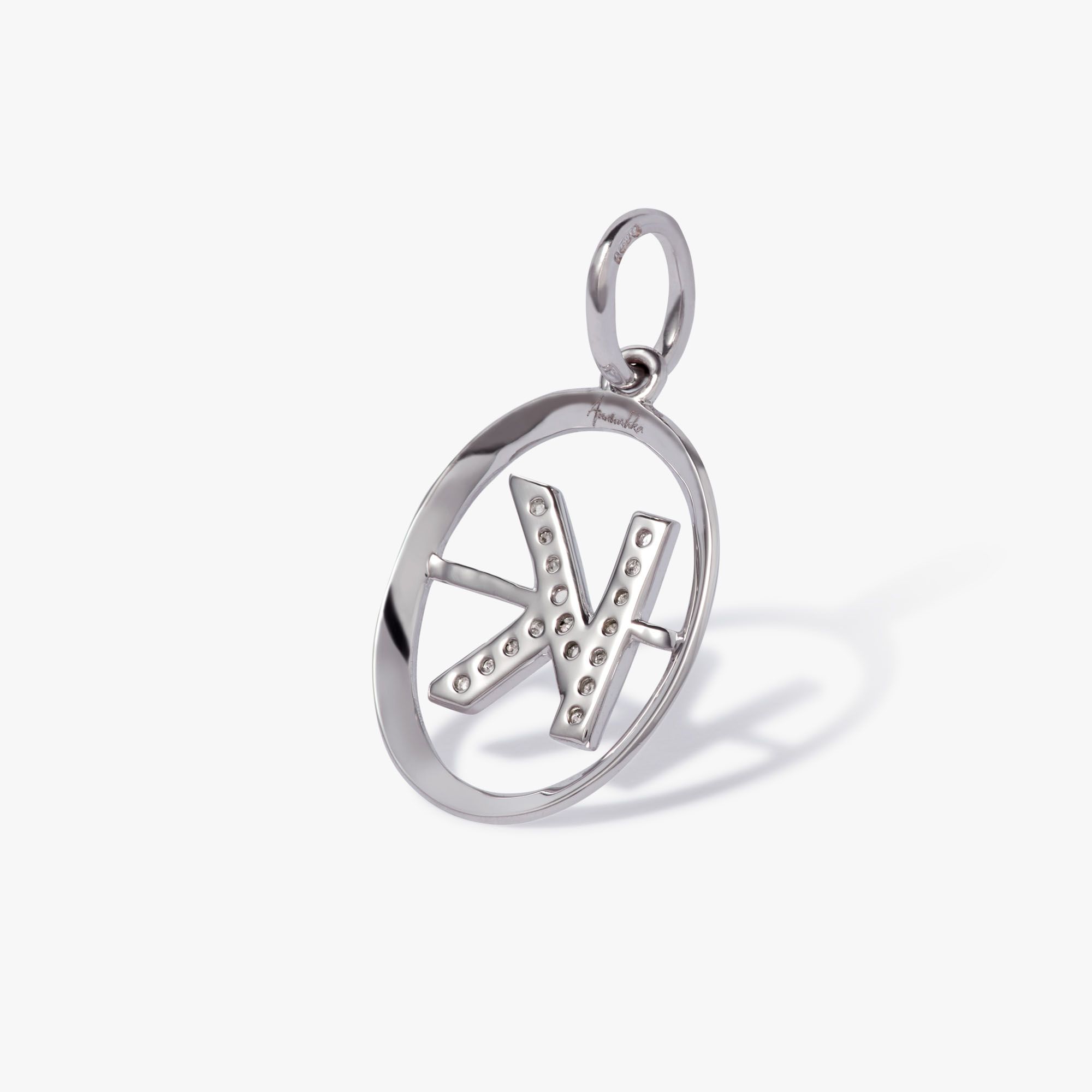 Initials K Pendant