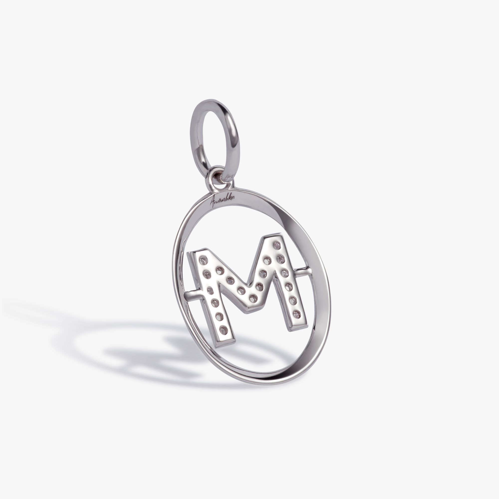 Initials M Pendant