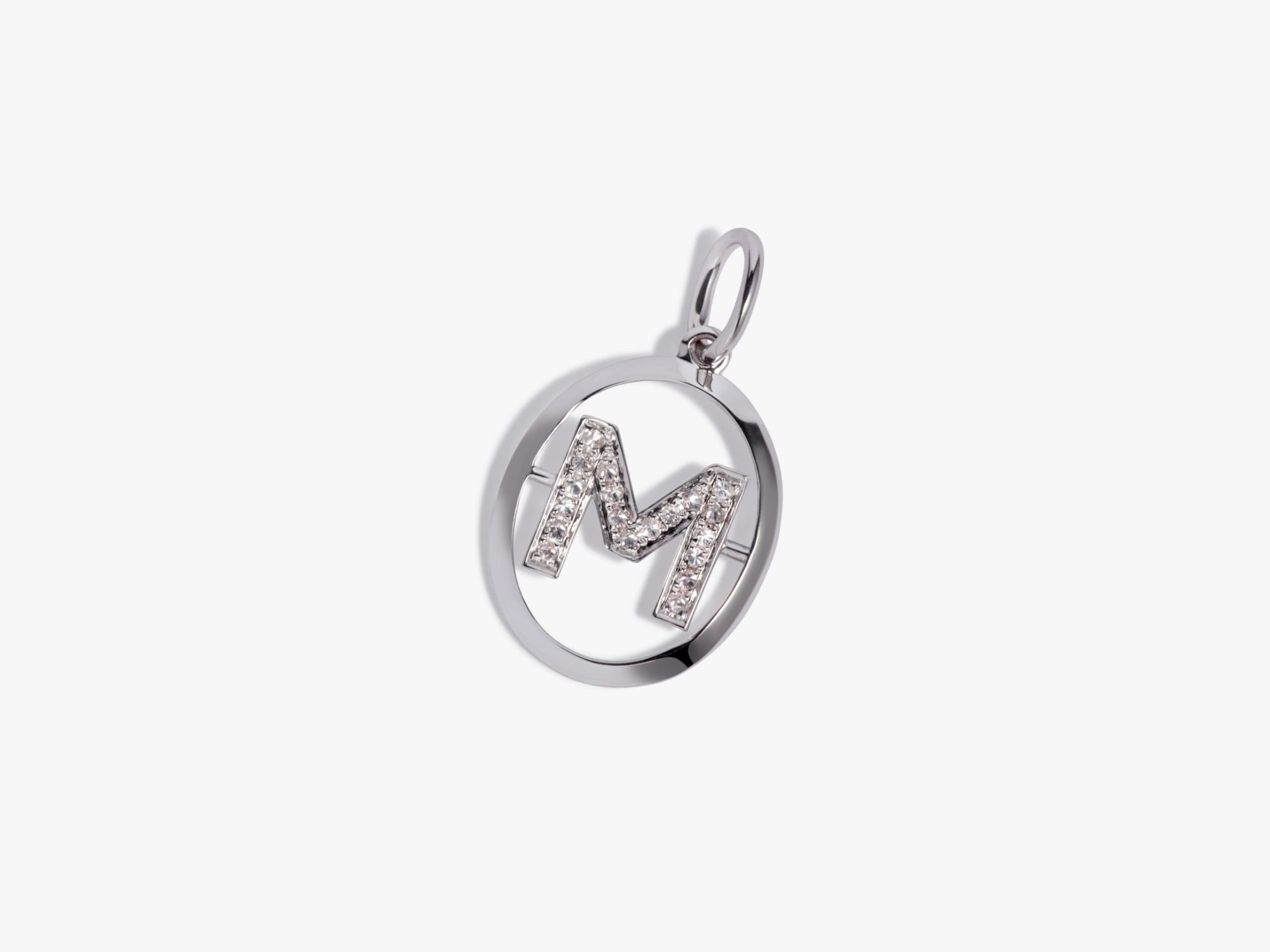 Initials M Pendant