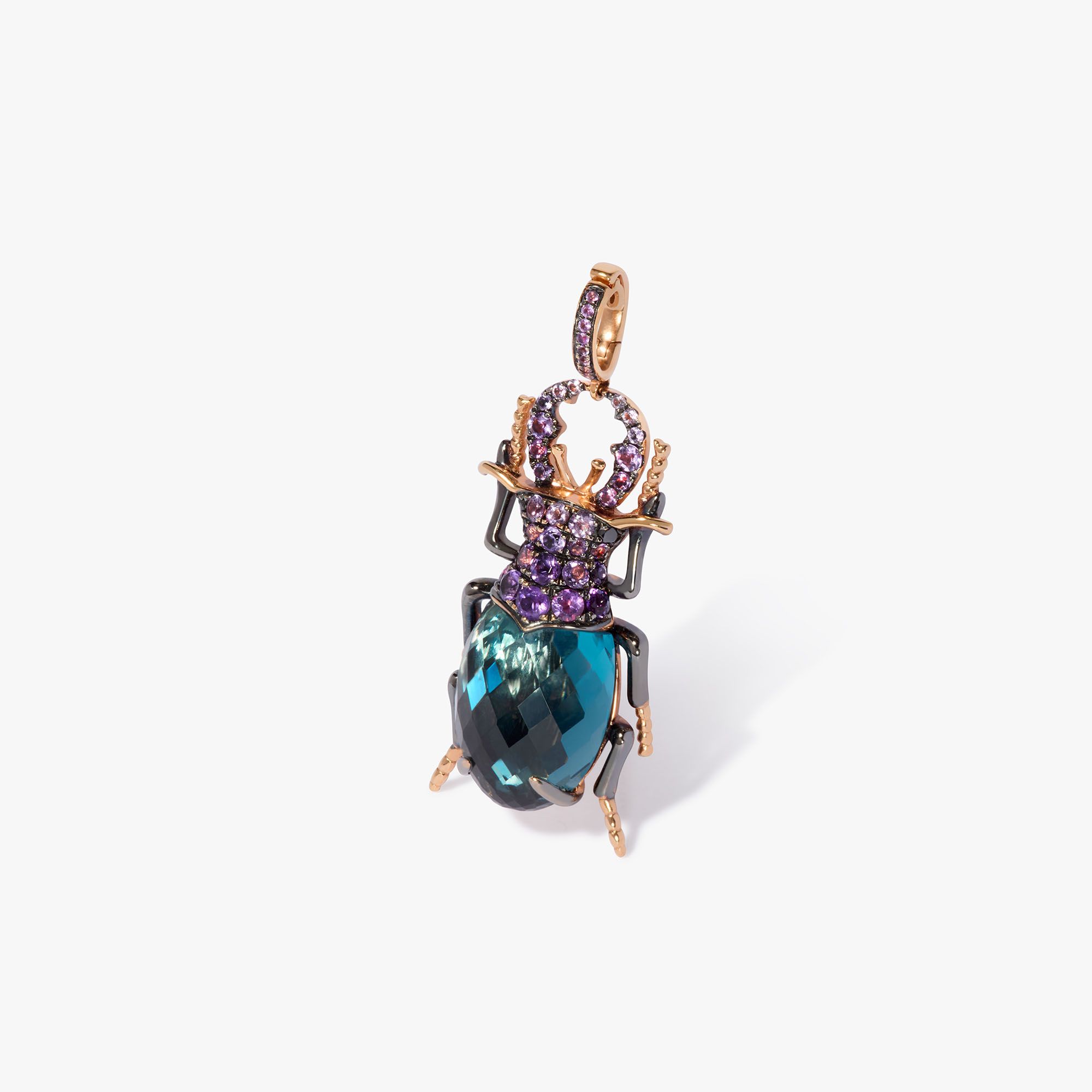 Beetle Charm Pendant
