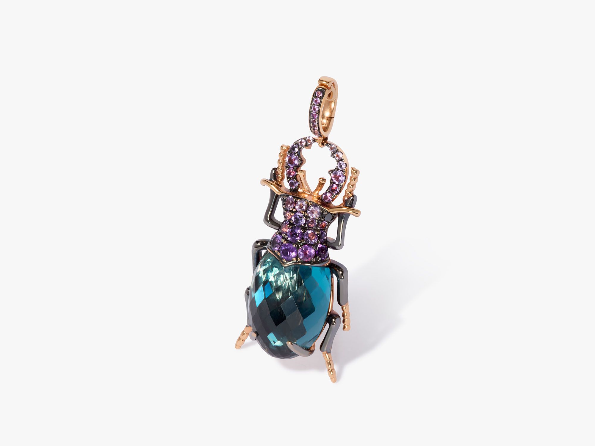 Beetle Charm Pendant