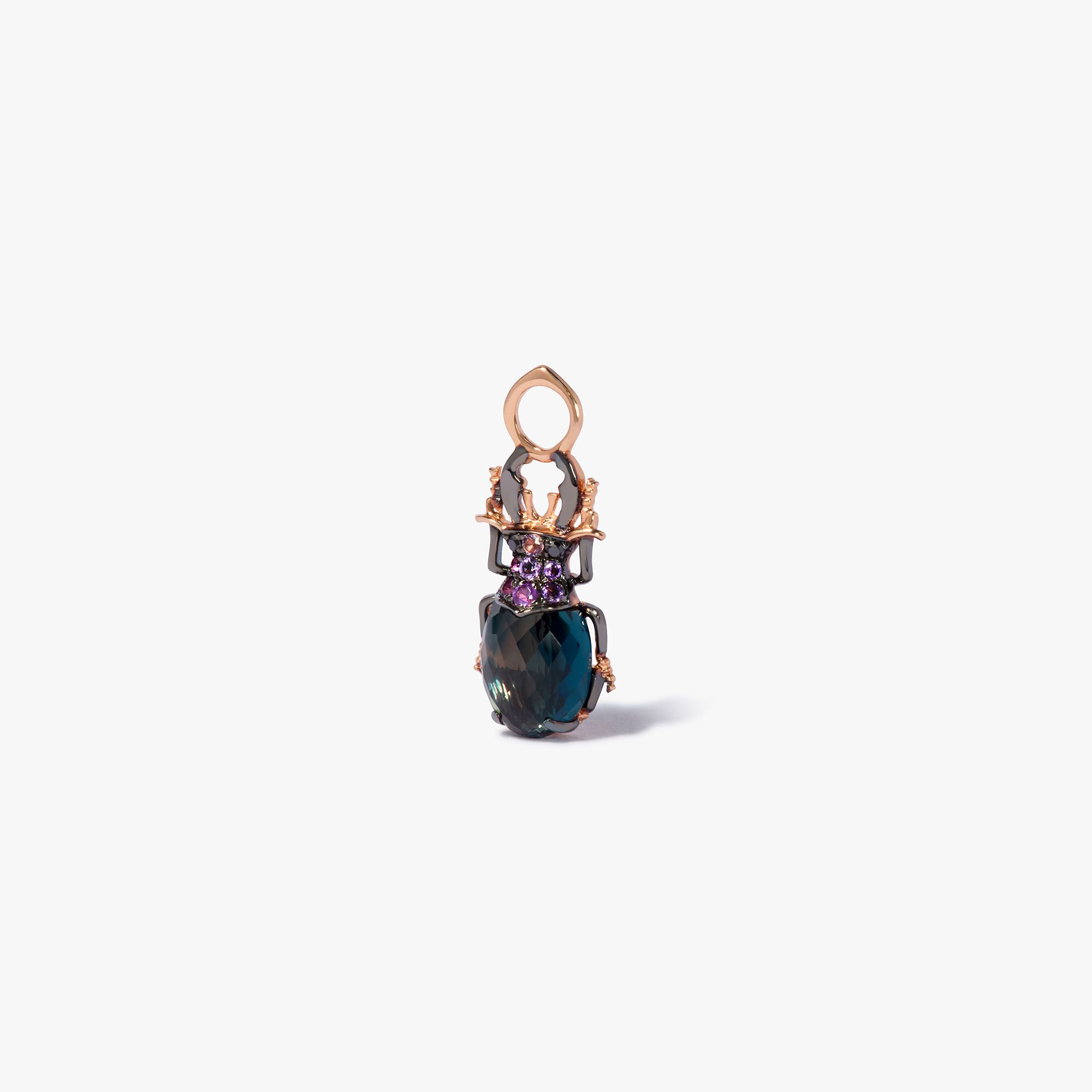 Beetle Earring Drop