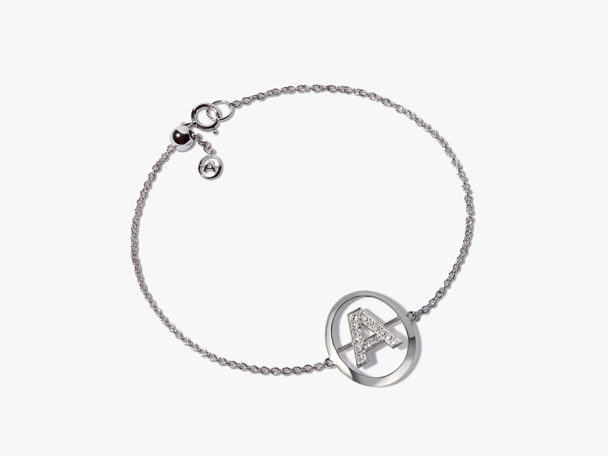 Initials A Bracelet