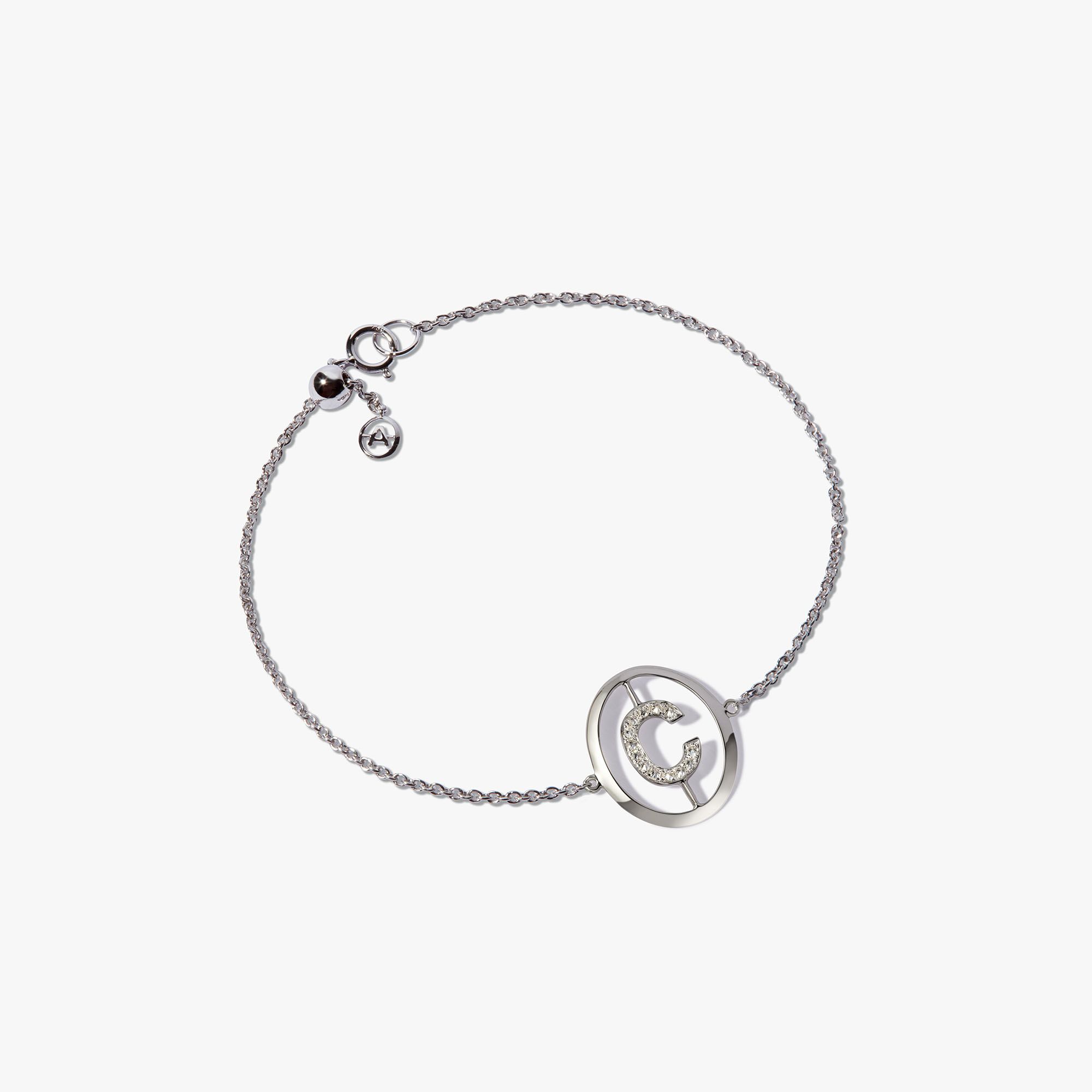 Initials C Bracelet