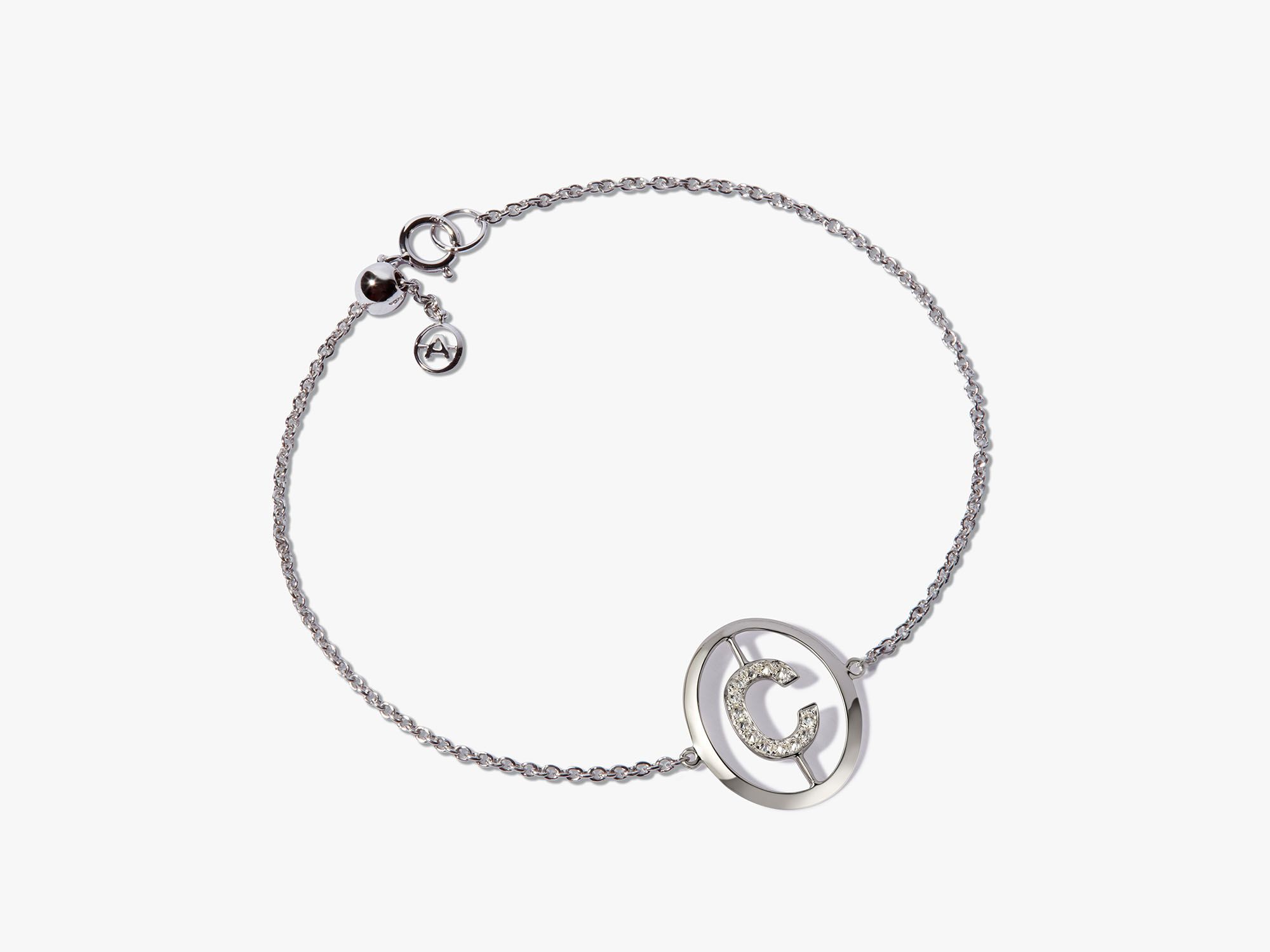 Initials C Bracelet
