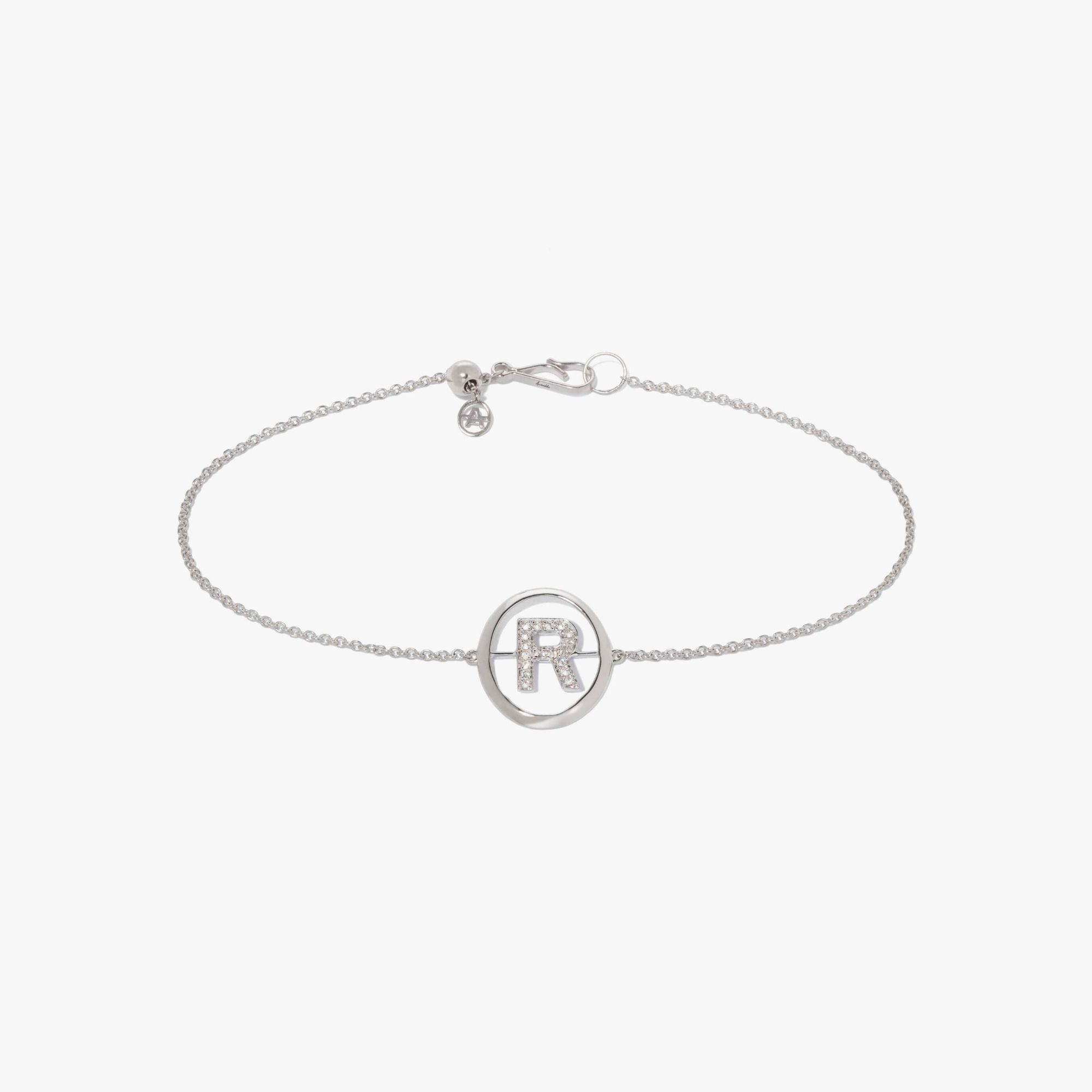 Initials R Bracelet