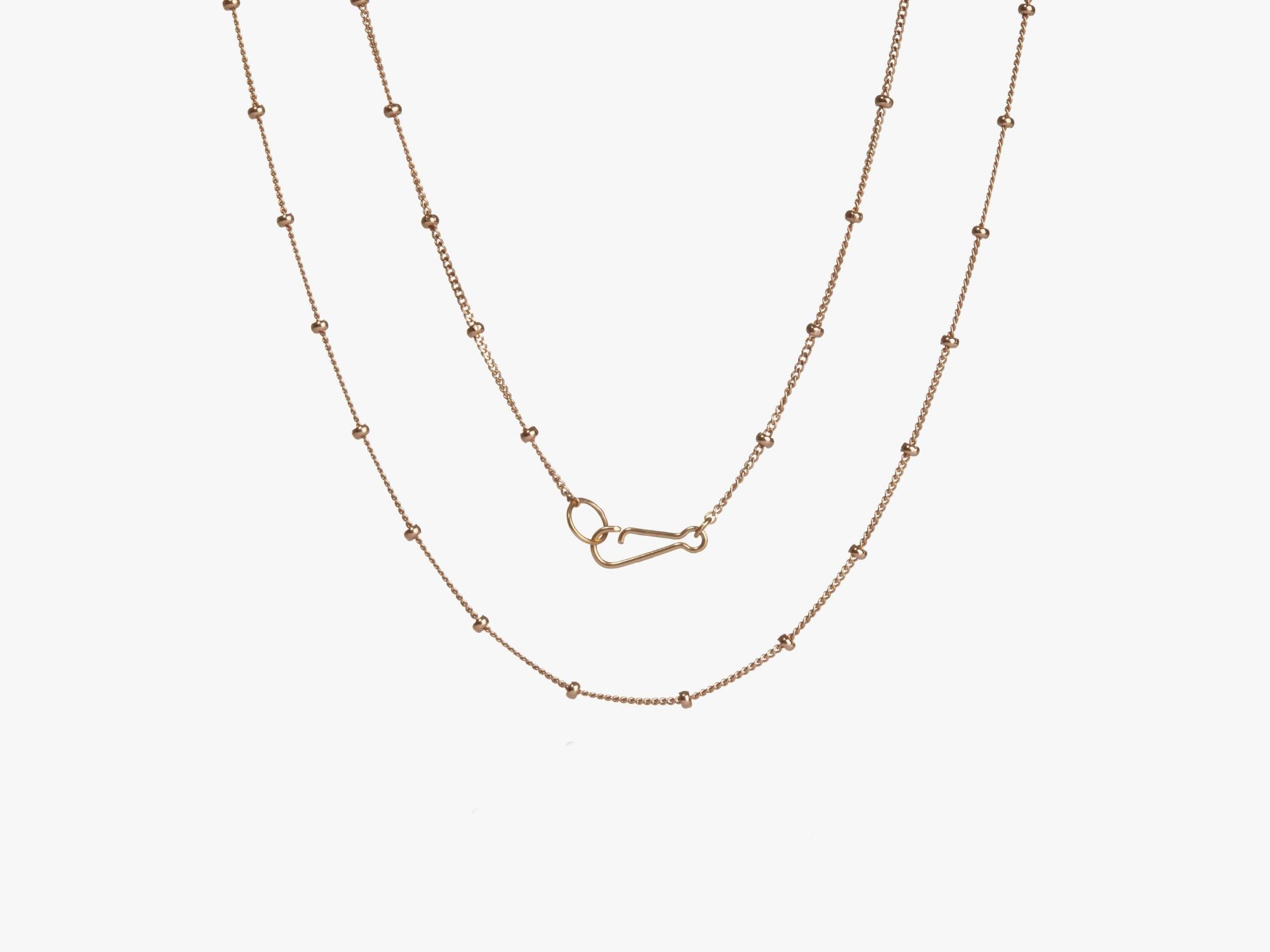 Saturn Long Chain Necklace
