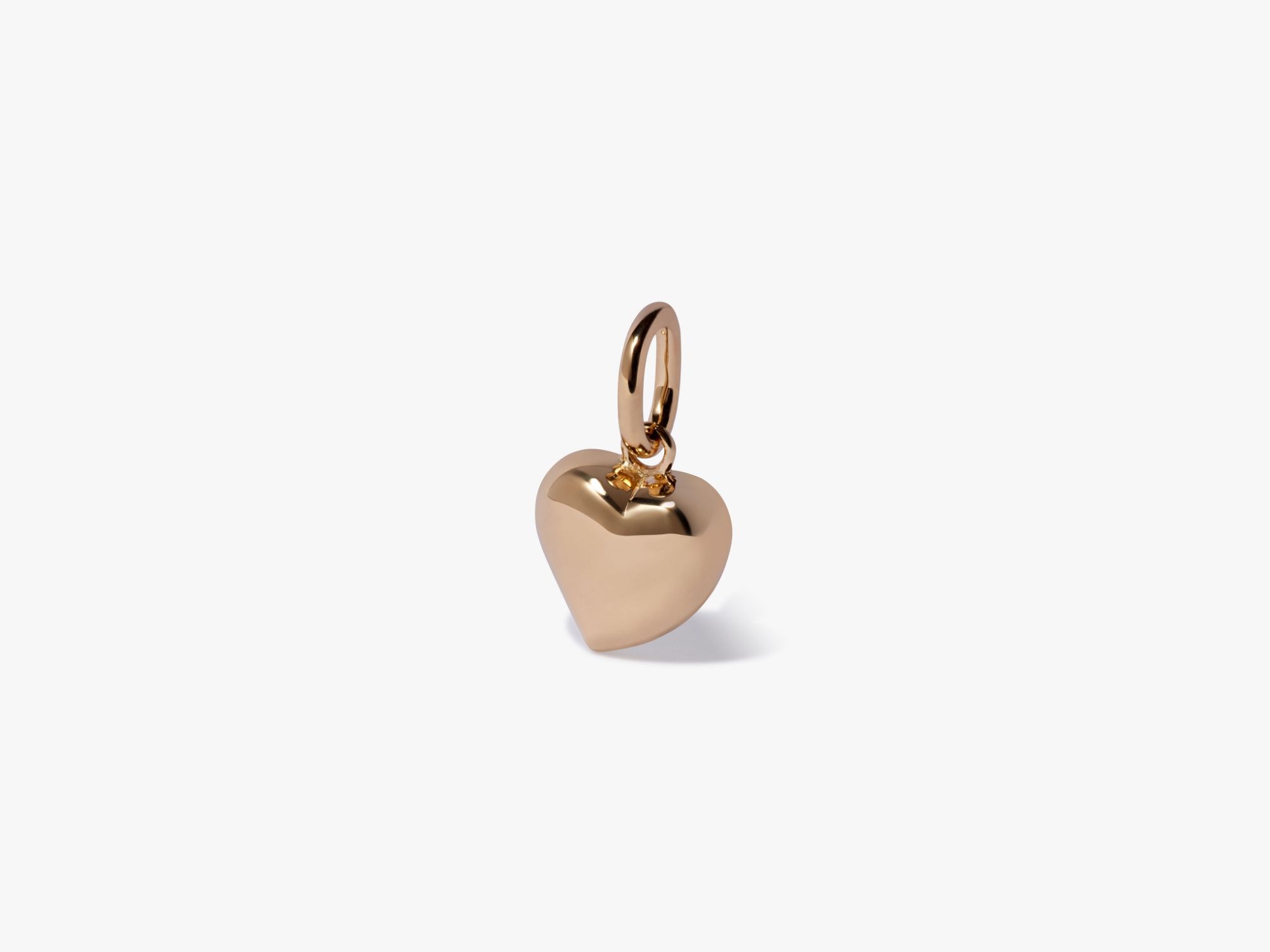 Gold Small Heart Charm Pendant