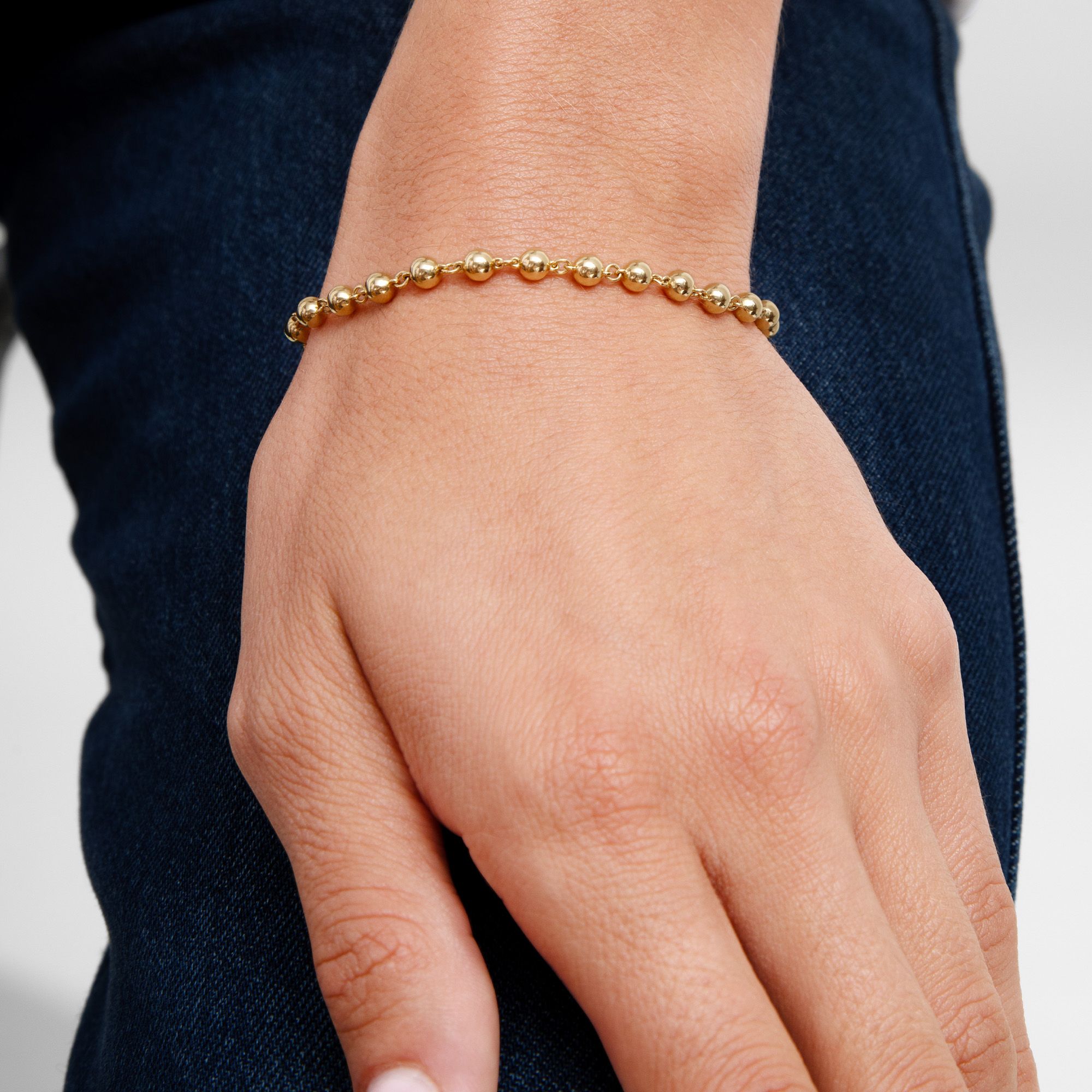 Gold Lattice Ball Chain Necklace Gold Lattice Ball Chain Necklace
