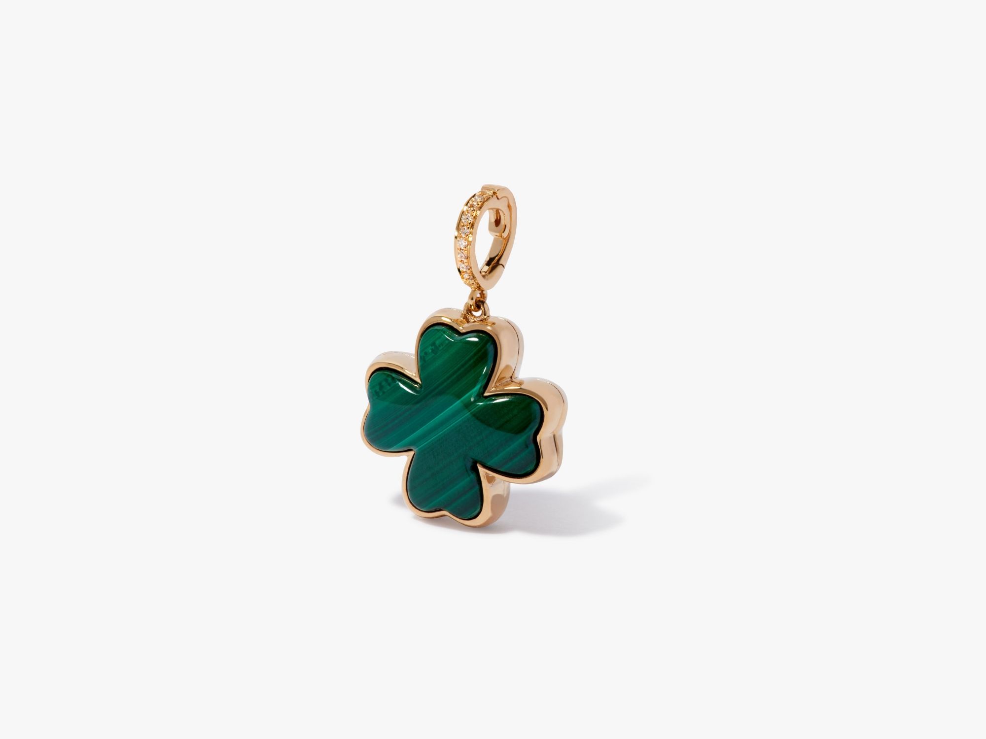 Mythology Clover Locket Charm Pendant