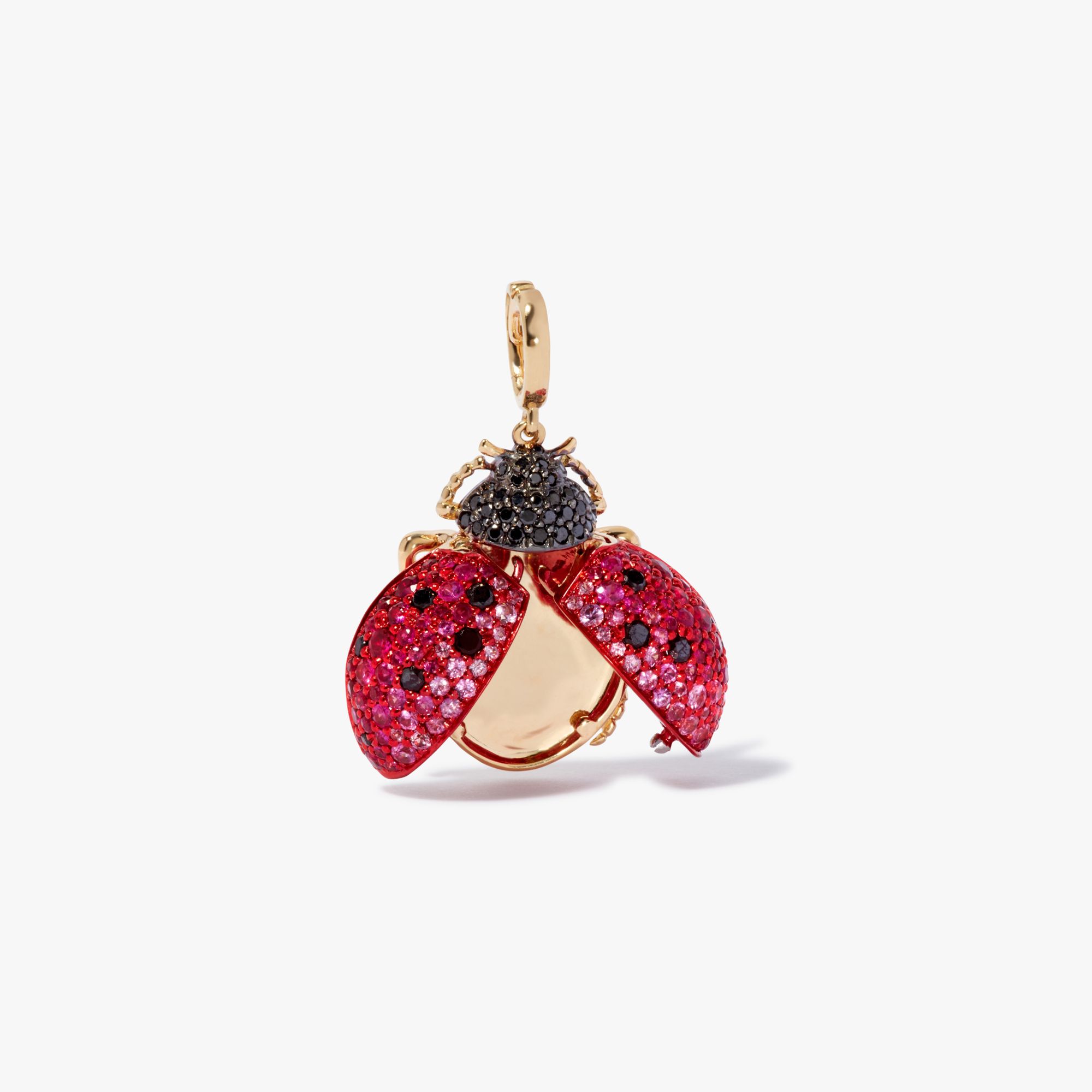 Mythology Ladybird Locket Charm Pendant 