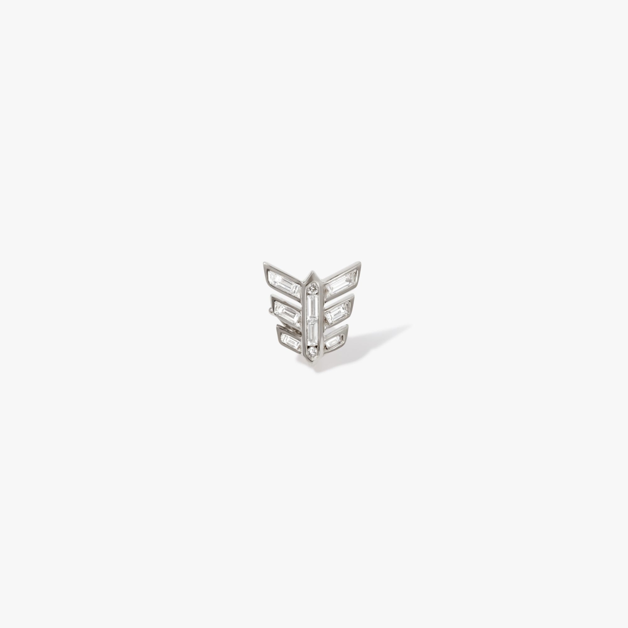 Flight Feather Stud Earring