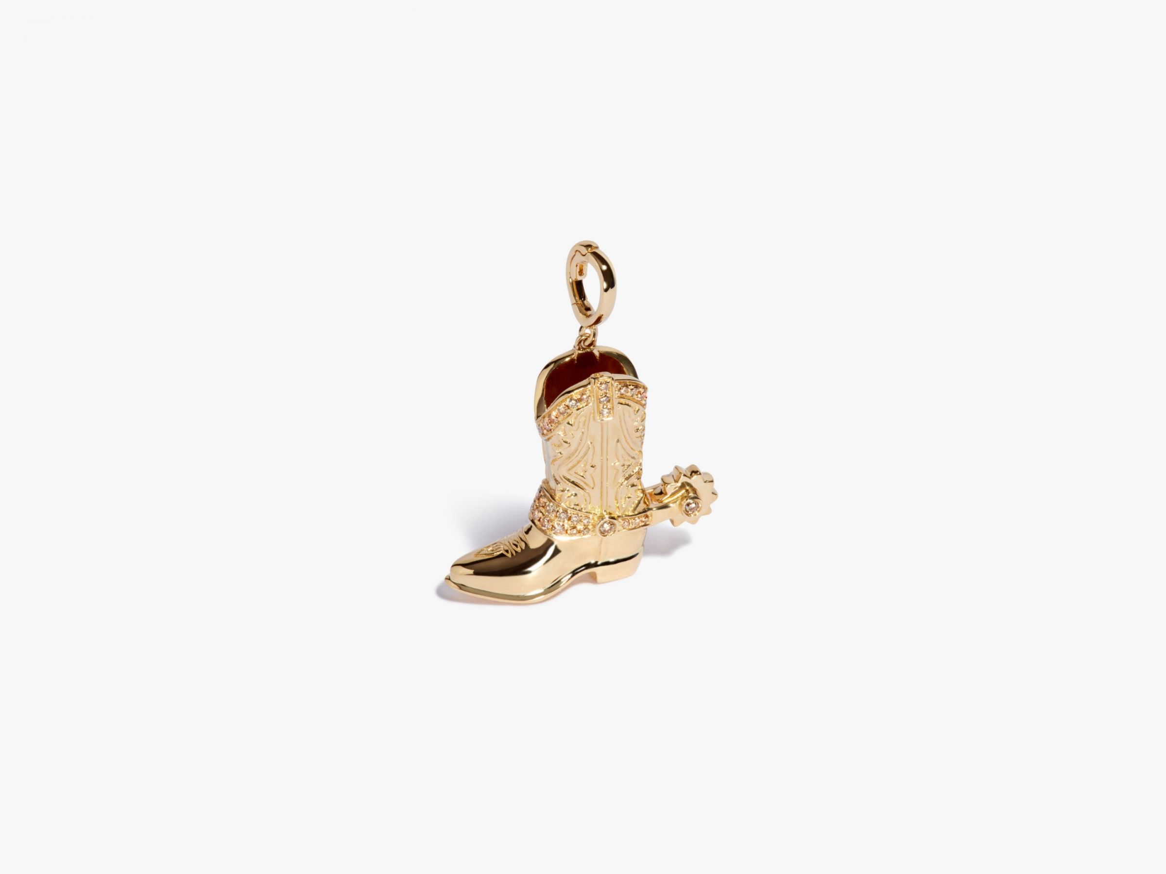 Cowboy Boot Charm Pendant