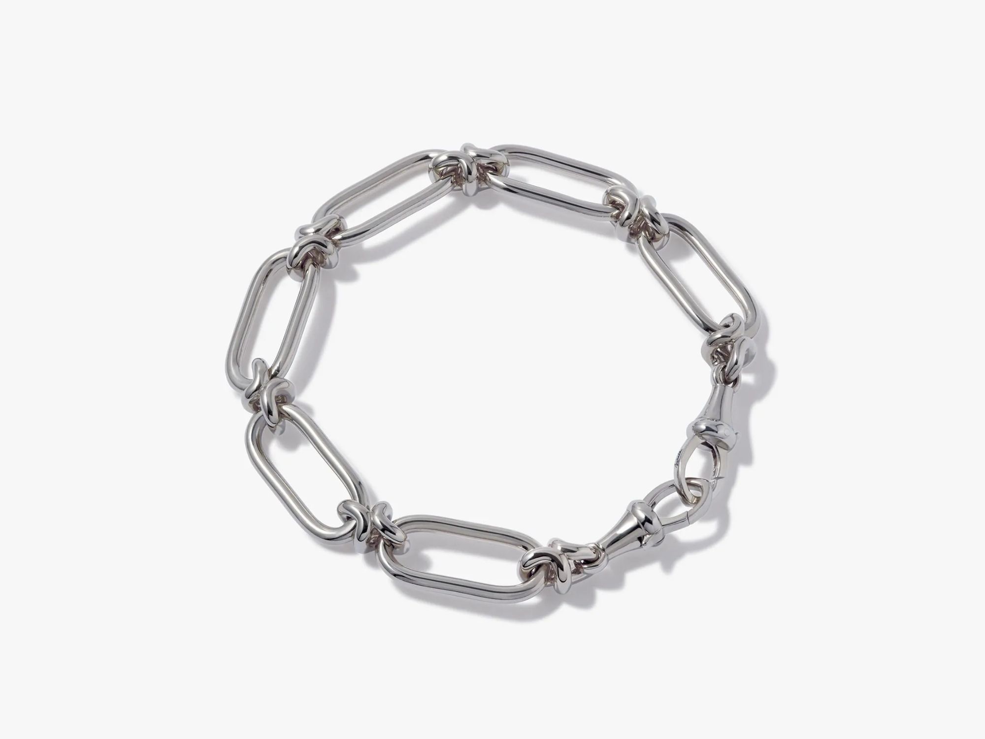 Sterling Silver Knuckle Heavy Chain Bracelet - Annoushka HK