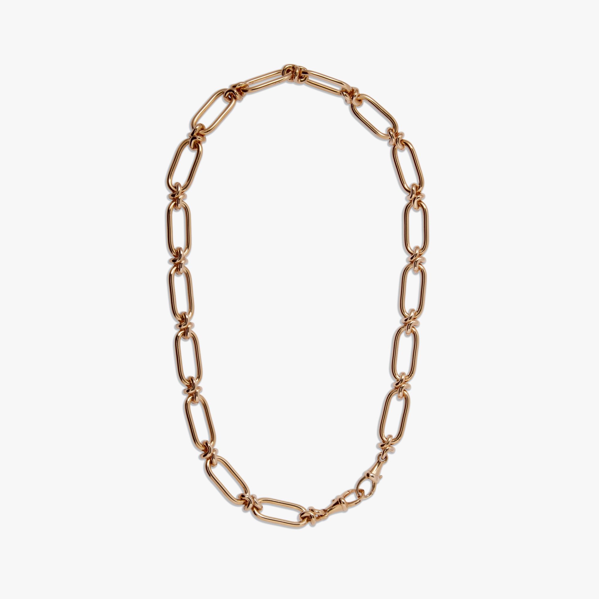 Knuckle Heavy Chain Necklace