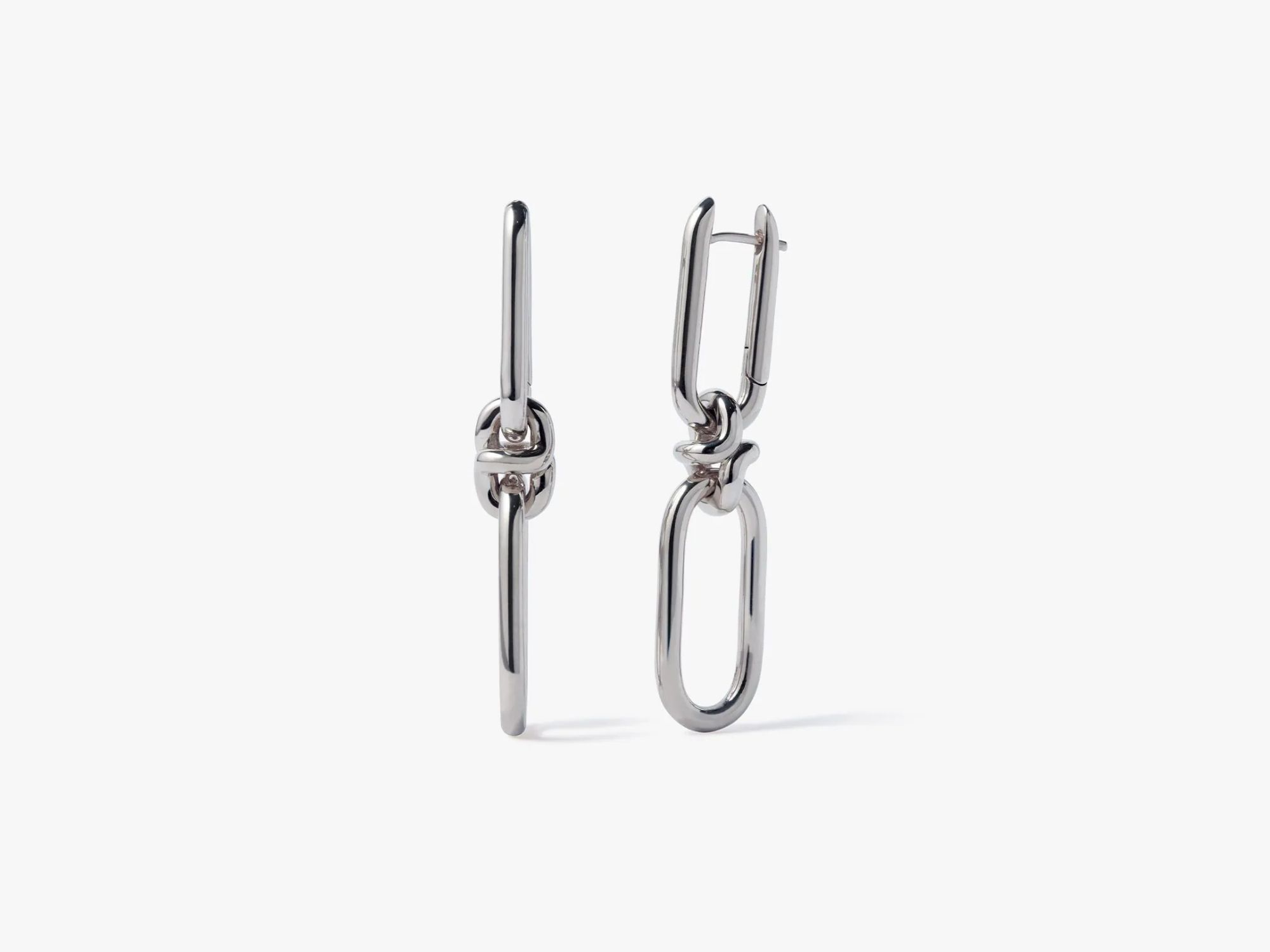 Knuckle Double Hoop Earrings Knuckle Double Hoop Earrings