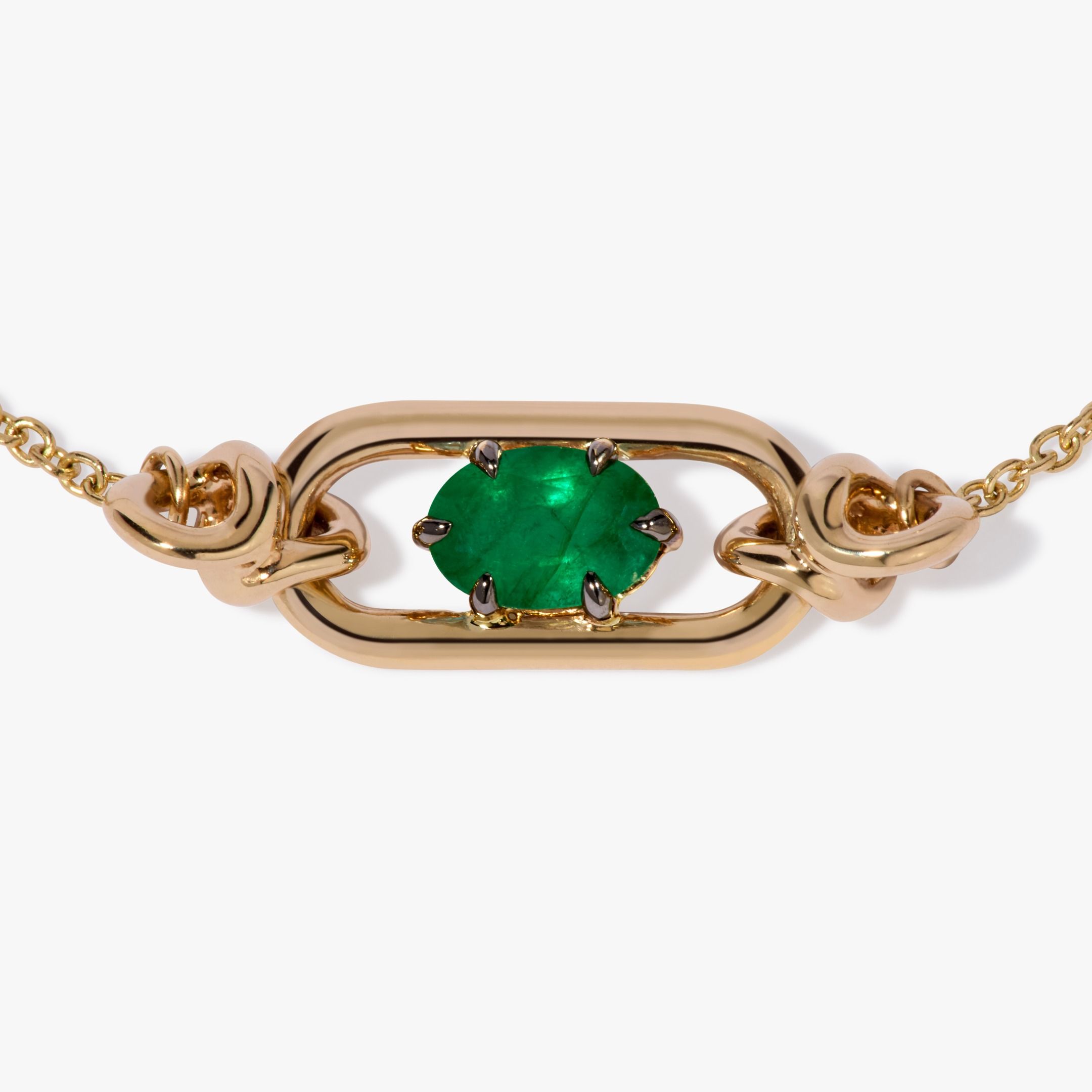 Gem Set Emerald May Bracelet 