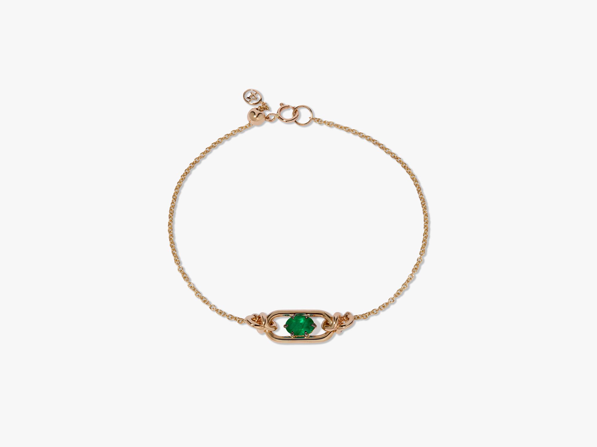 Gem Set Emerald May Bracelet 