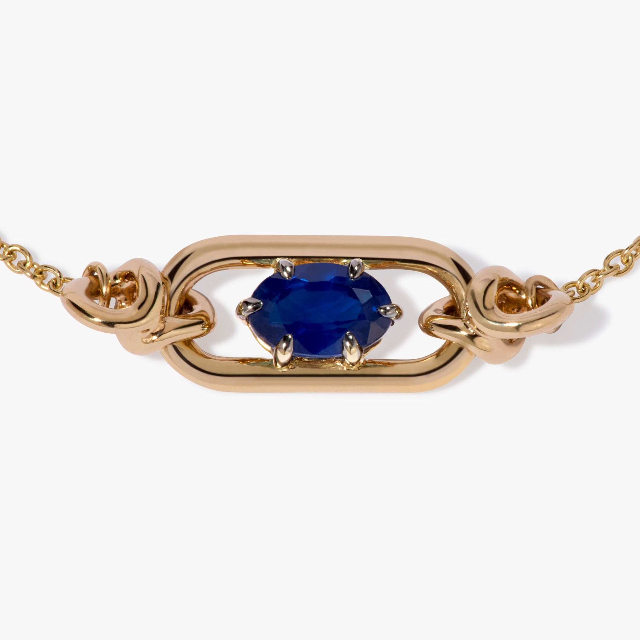 Gem Set Sapphire September Bracelet