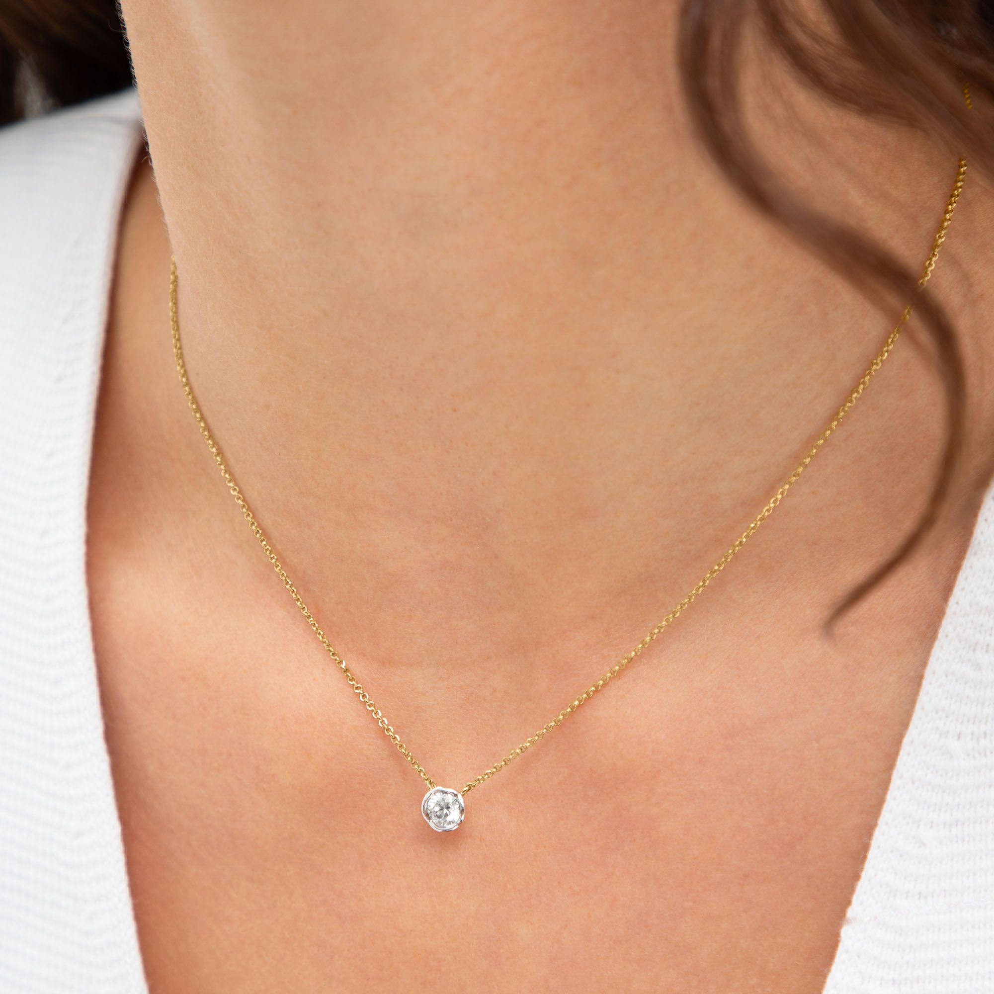 Whoopsie Daisy 0.50ct Diamond Necklace