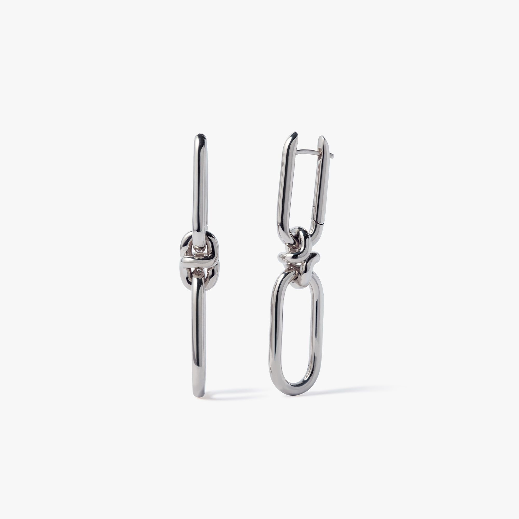 Knuckle Double Hoop Earrings Knuckle Double Hoop Earrings