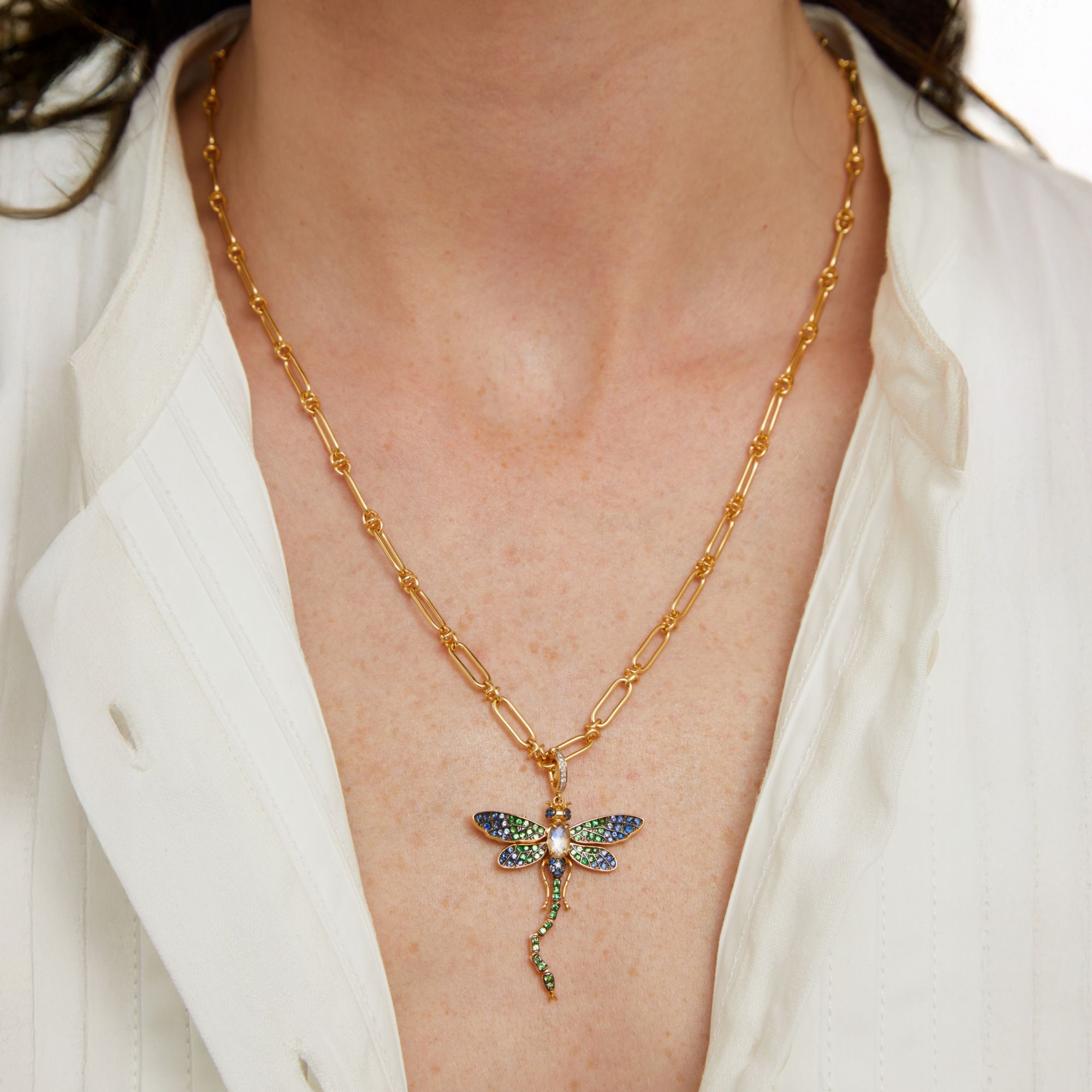 Mythology Dragonfly Charm Pendant Mythology Dragonfly Charm Pendant