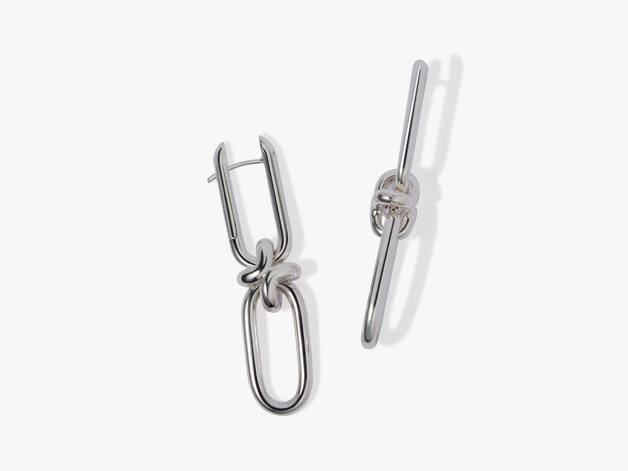 Knuckle Extra Double Hoop Earrings Knuckle Extra Double Hoop Earrings