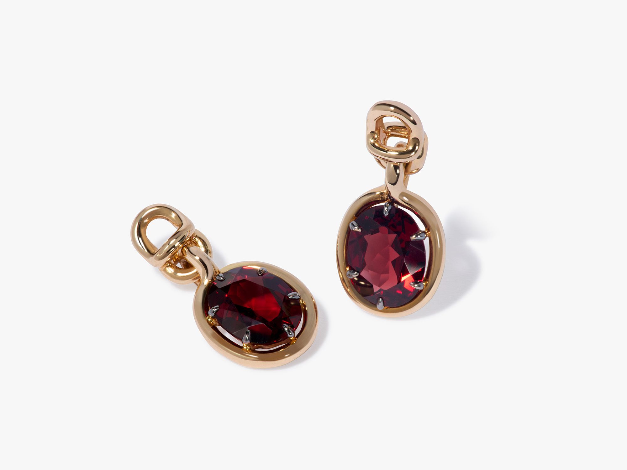 Garnet Earring Drops