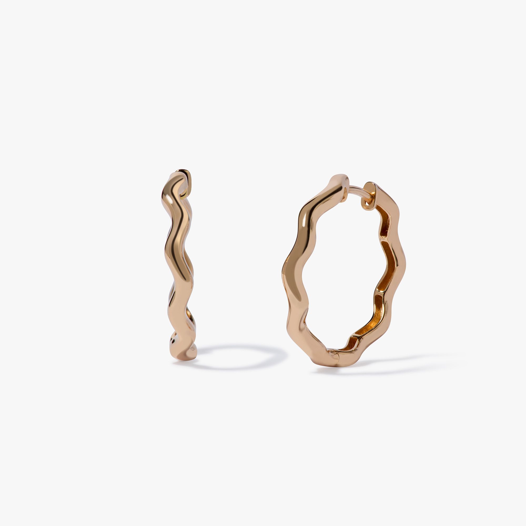 Whoopsie Daisy Medium Hoop Earrings