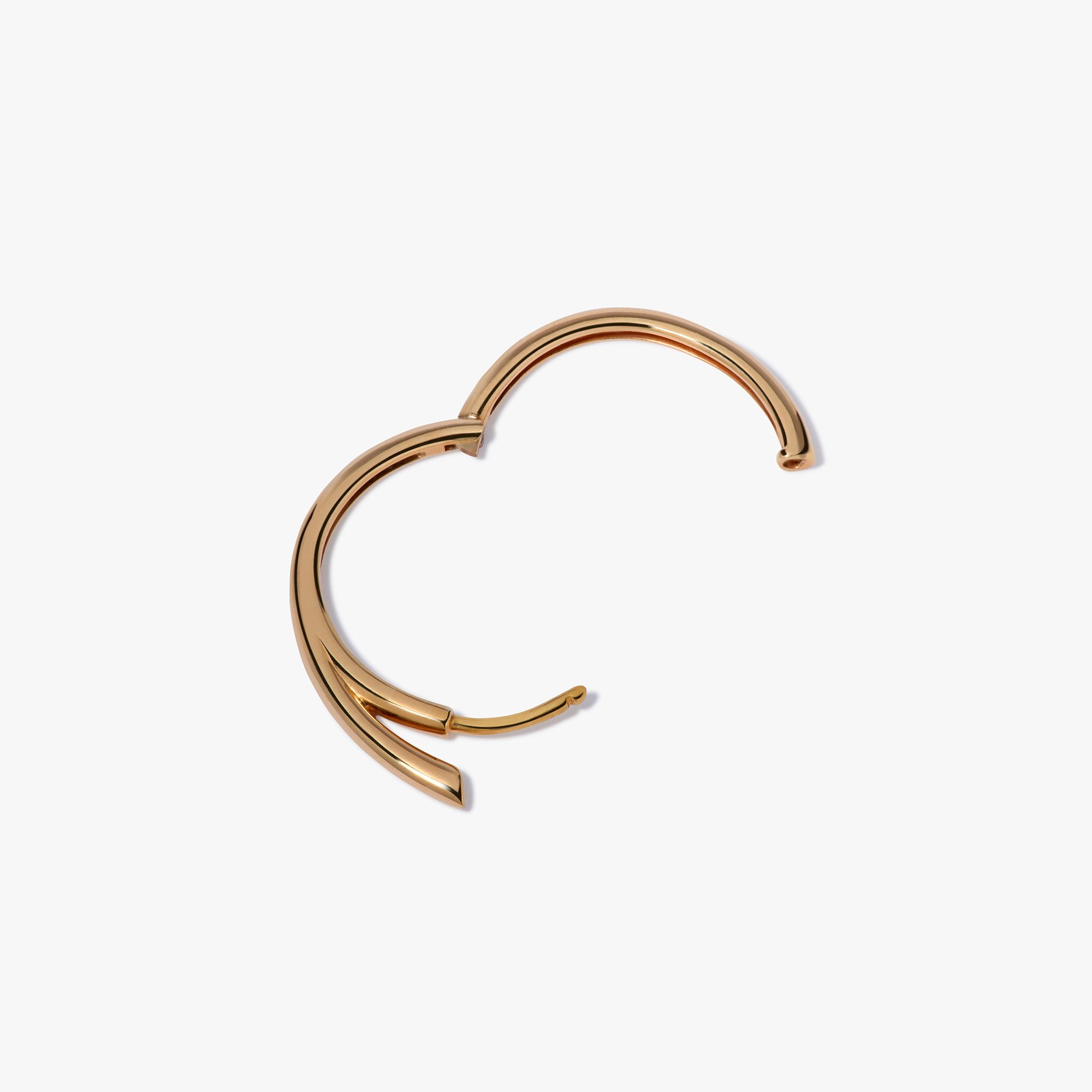 Six Medium Hoop Earrings