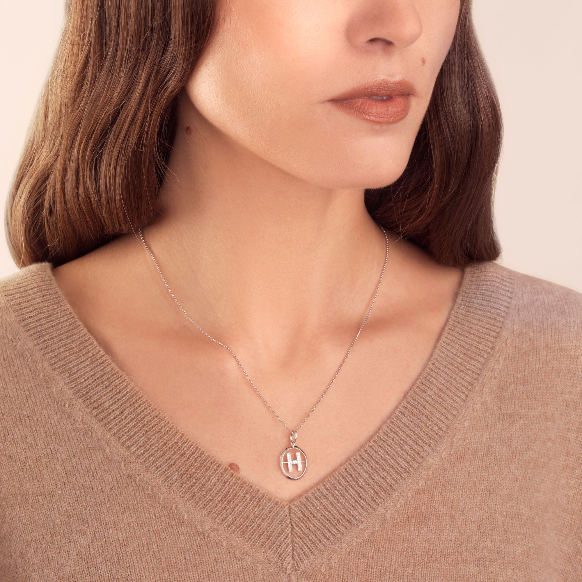 Initials H Pendant