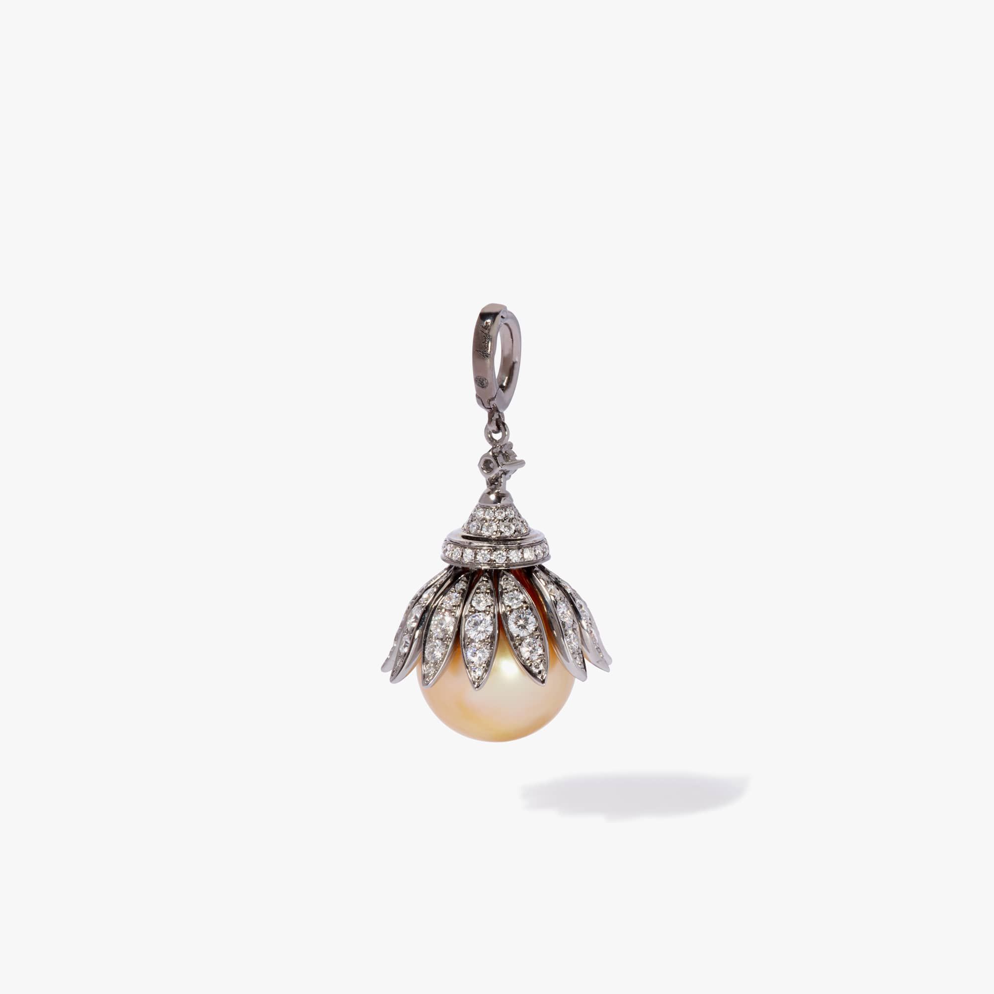 Golden Pearls Pendant