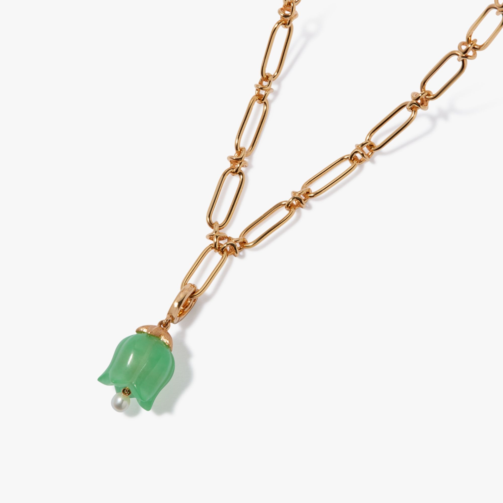 Tulips & Knuckle Necklace