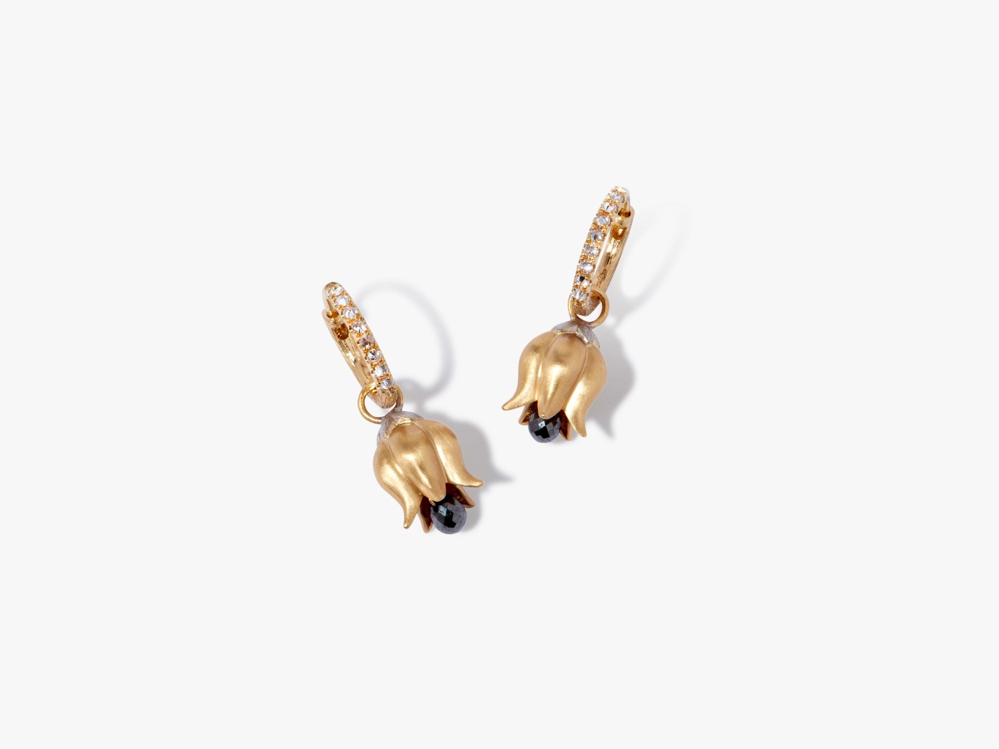 Tulips Hoop Earrings